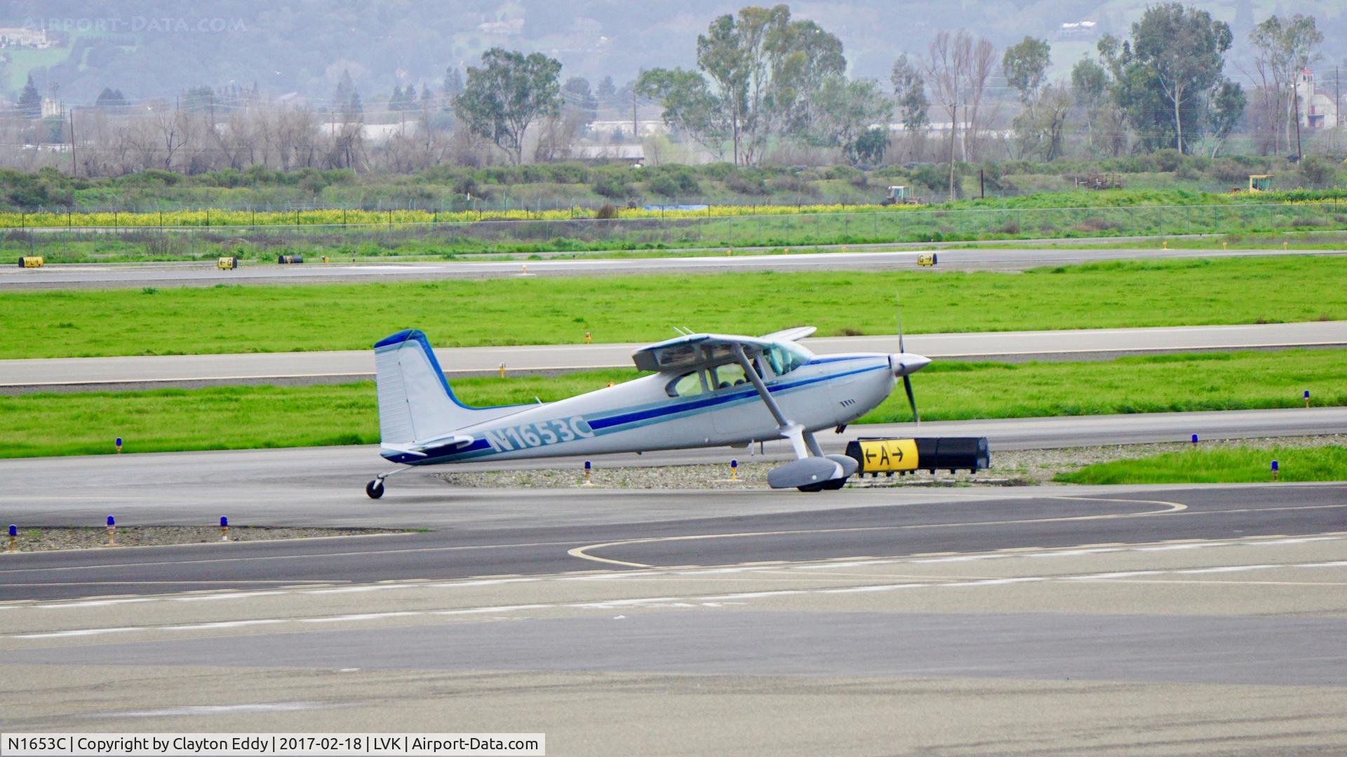 N1653C, 1953 Cessna 180 C/N 30353, Livermore Airport California 2017