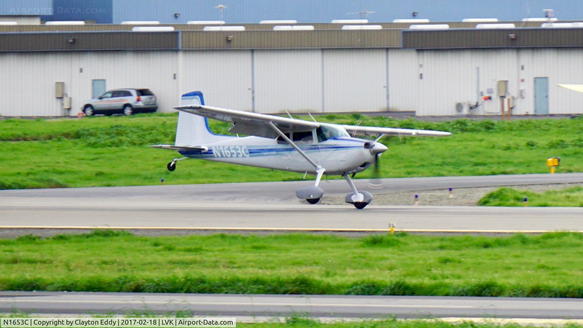 N1653C, 1953 Cessna 180 C/N 30353, Livermore Airport California 2017.