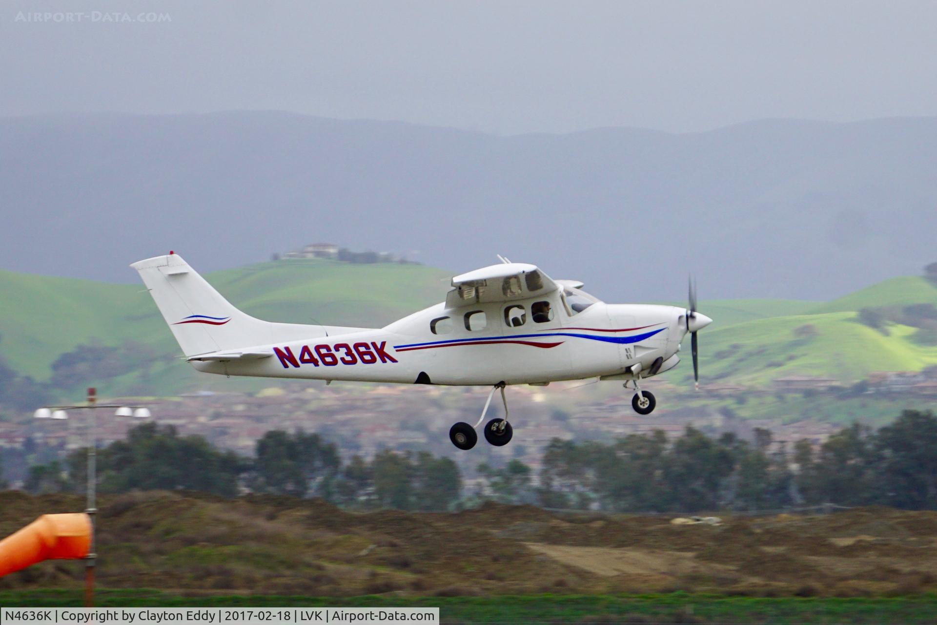 N4636K, 1979 Cessna P210N Pressurised Centurion C/N P21000248, Livermore Airport California 2017