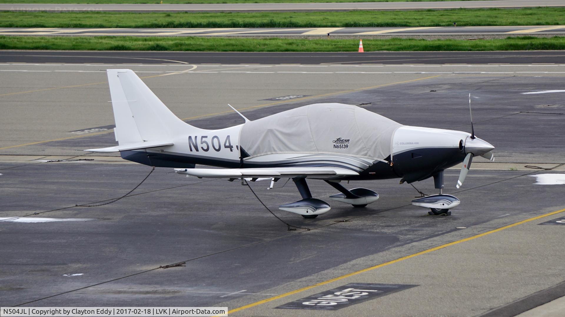 N504JL, 2004 Lancair LC41-550FG C/N 41020, Livermore Airport California 2017
