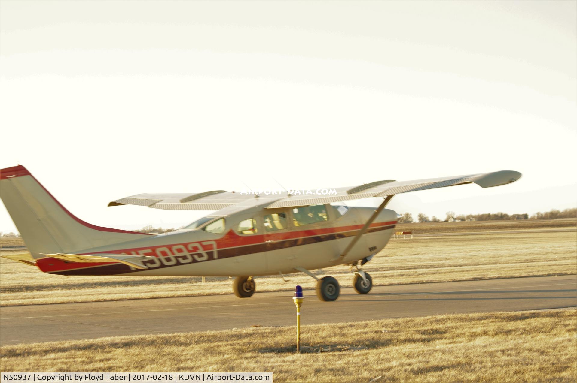 N50937, 1973 Cessna U206F Stationair C/N U20601953, Headed back to the hangar