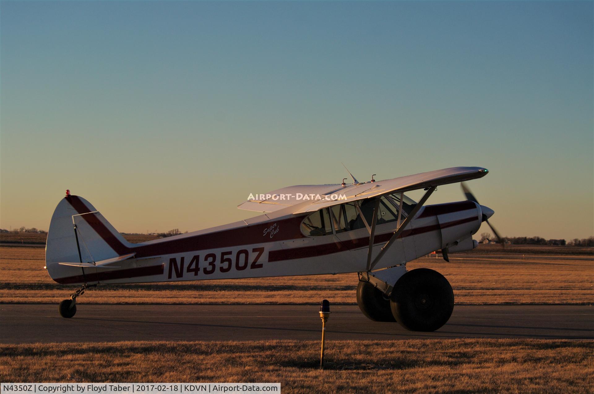 N4350Z, 1968 Piper PA-18-150 Super Cub C/N 18-8667, Headed back to the hangar