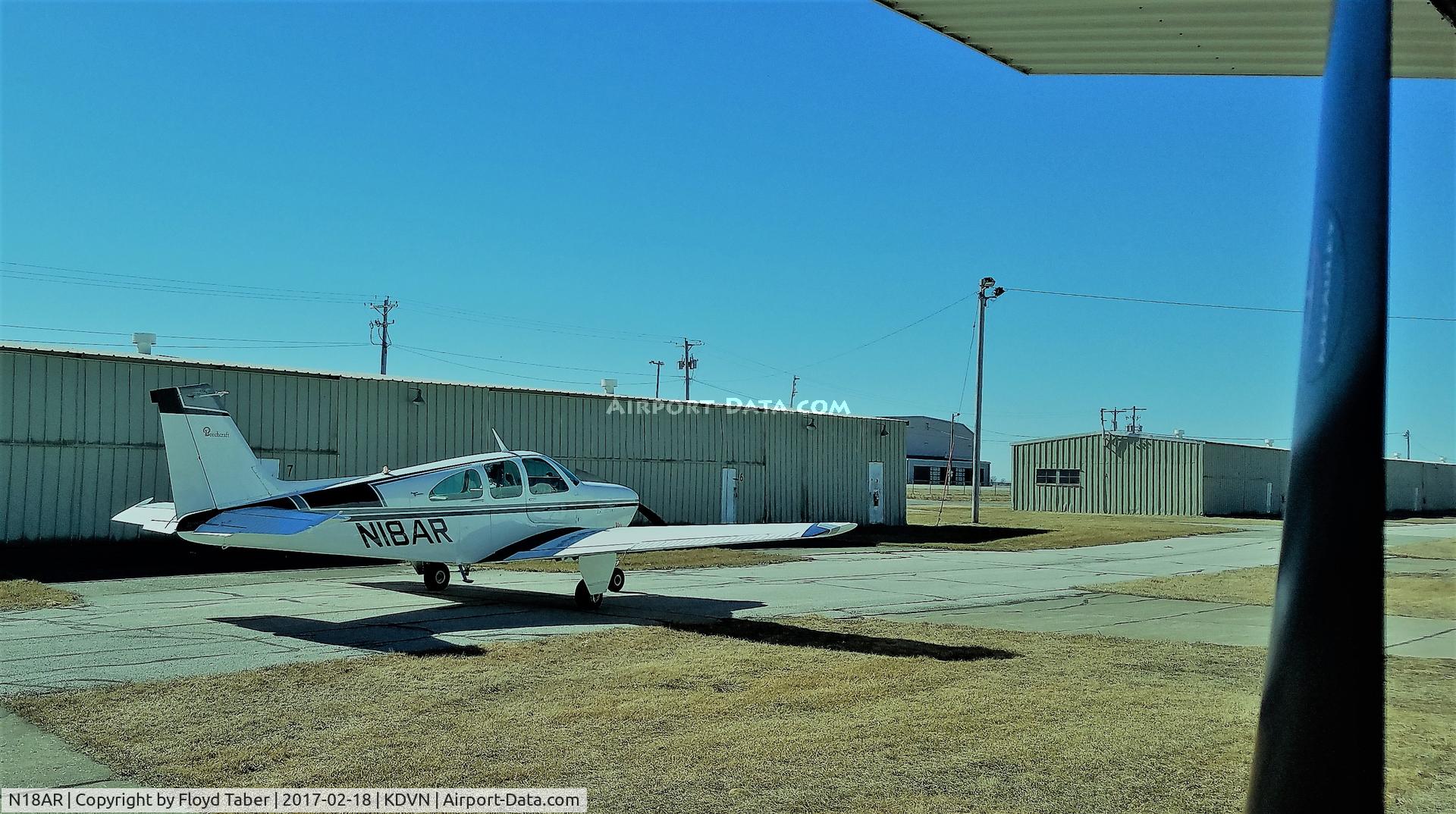 N18AR, 1965 Beech 35-C33 Debonair C/N CD-959, My Hangar Neighbors beautiful Debonair