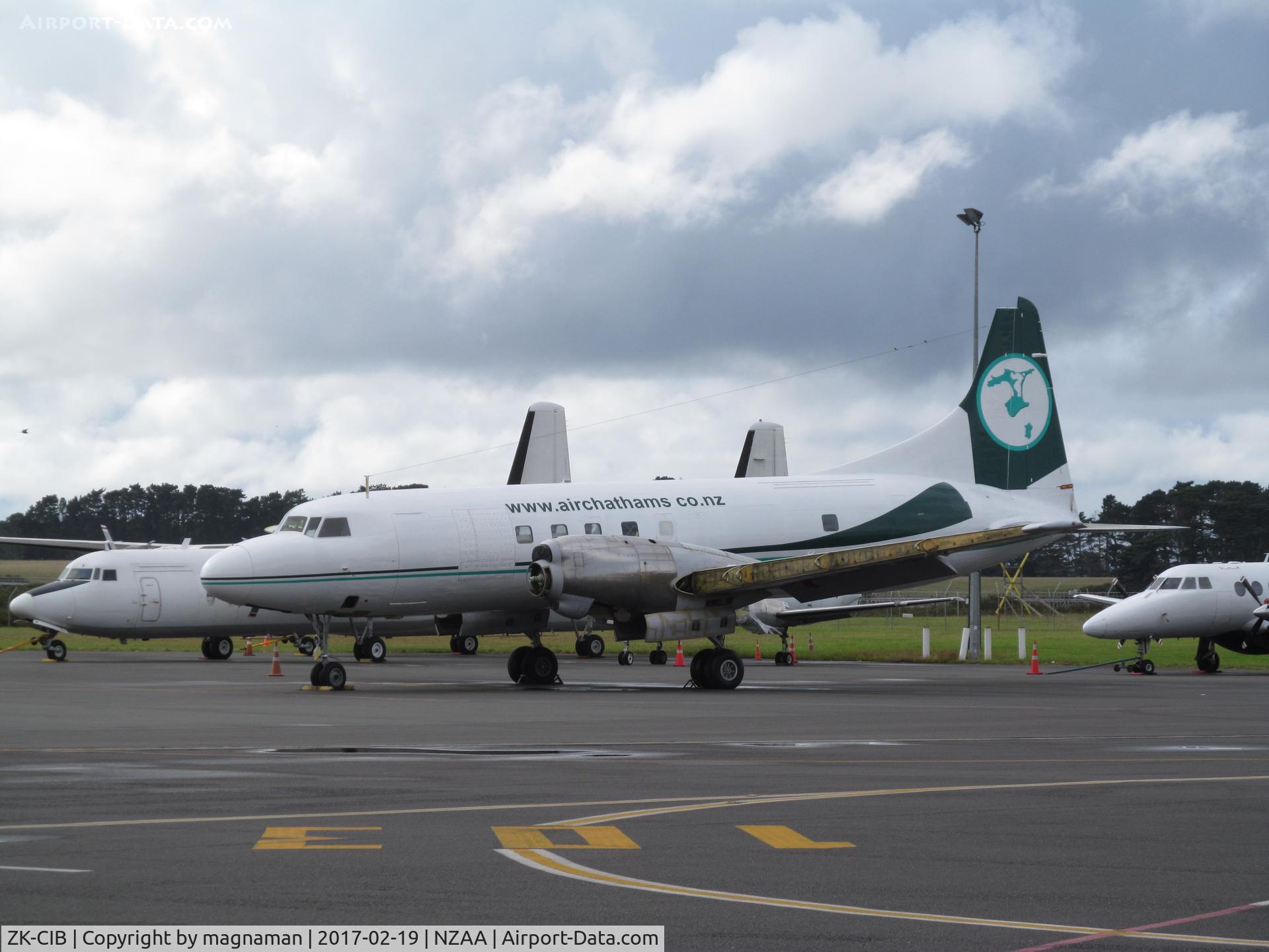 ZK-CIB, 1953 Convair 580 C/N 327A, Looks like this may now be stripped for spares?