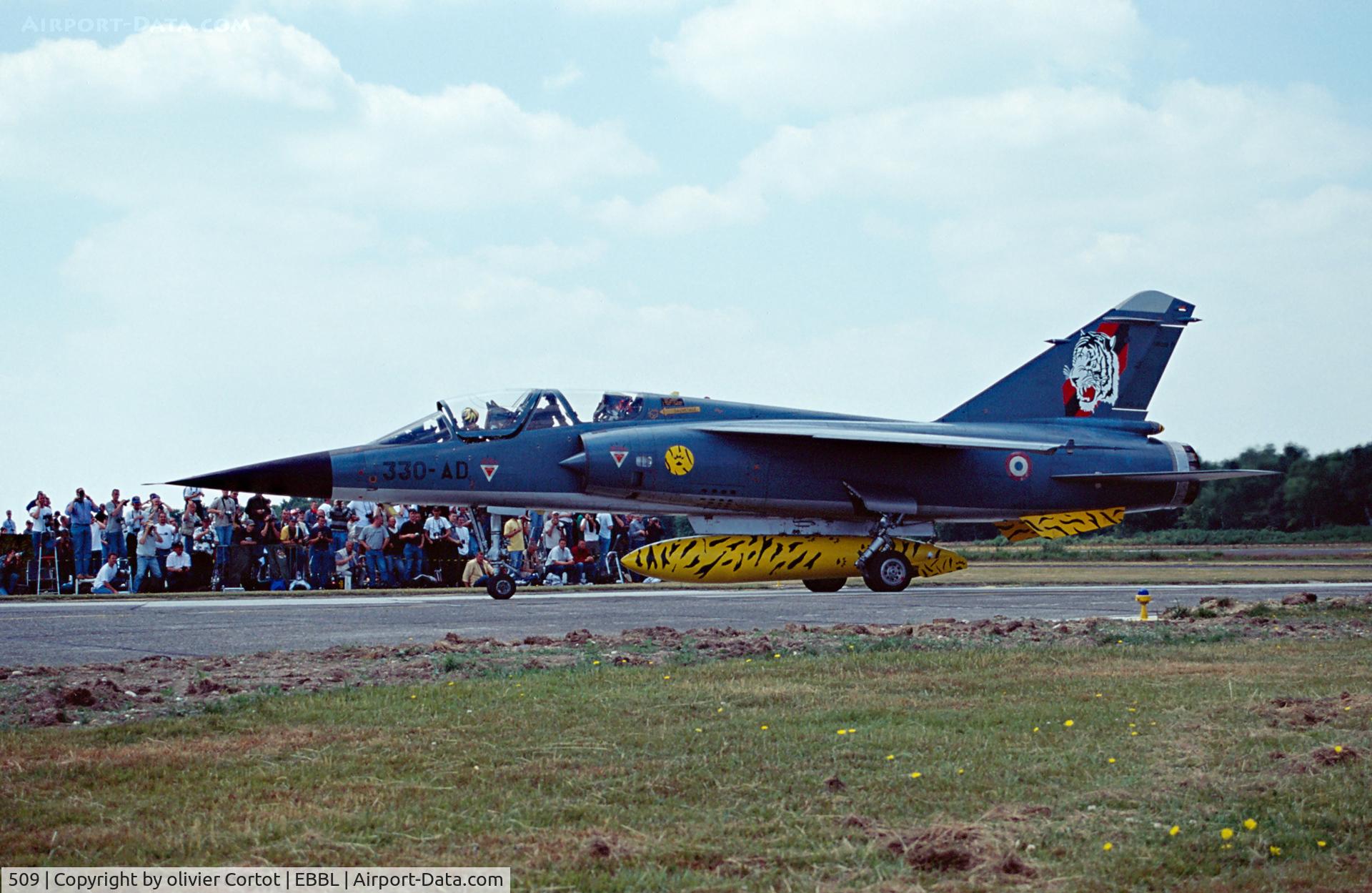 509, Dassault Mirage F.1B C/N XK-10, profil view, tigermeet 2001