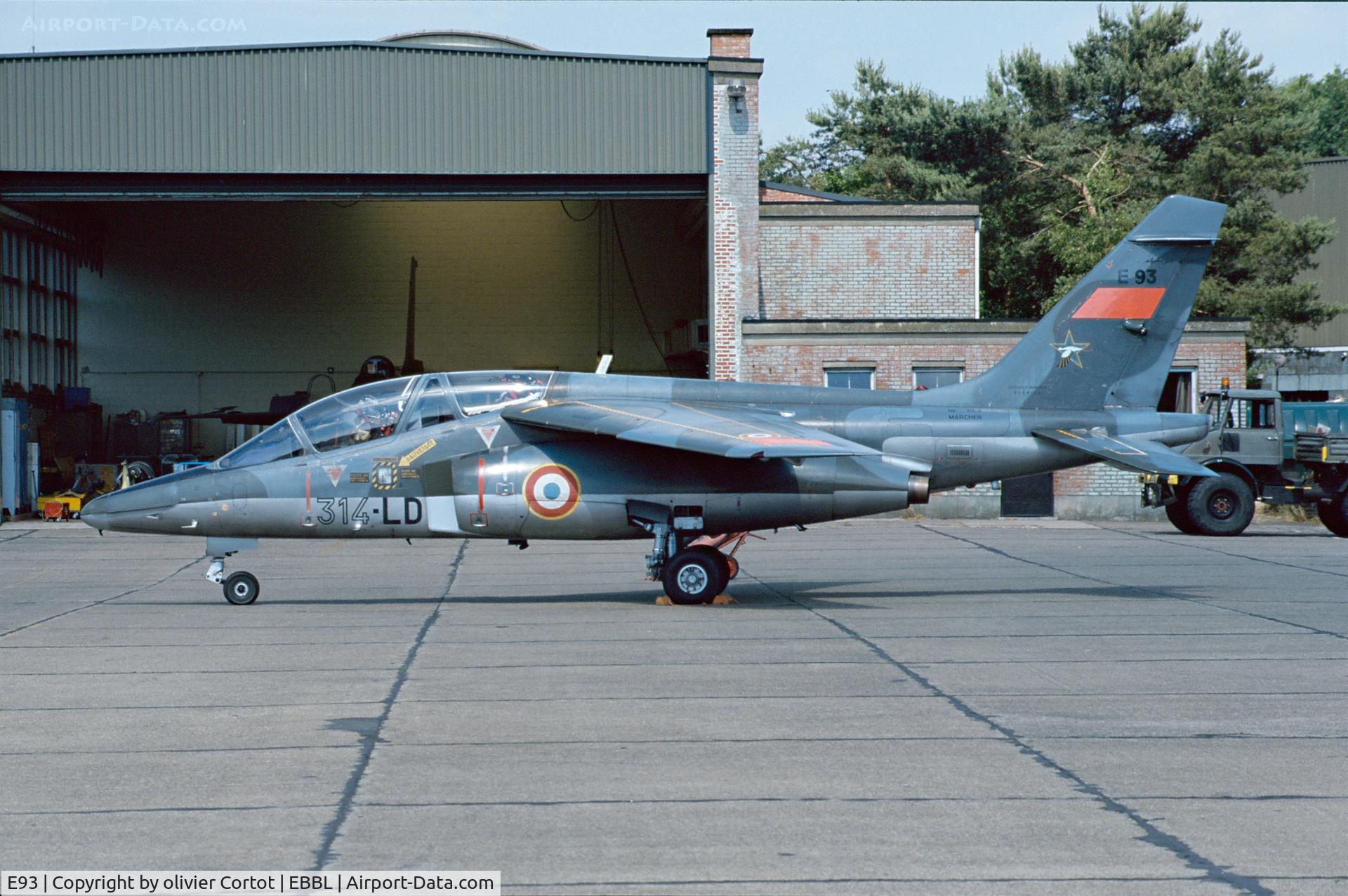 E93, Dassault-Dornier Alpha Jet E C/N E93, Tigermeet 2001