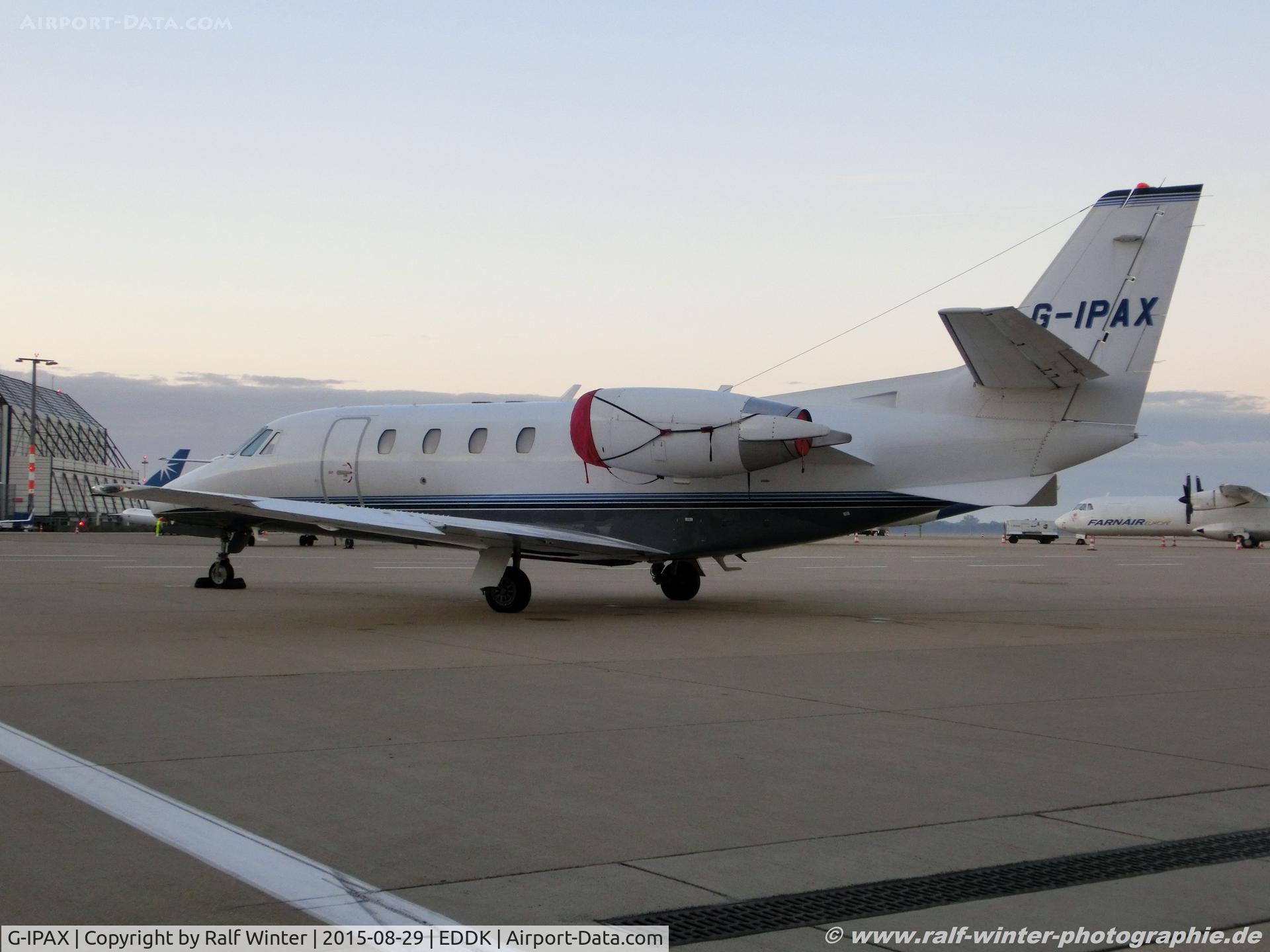 G-IPAX, 2002 Cessna 560XL Citation Excel C/N 560-5228, Cessna 560XL Citation Excel - GOJ EuroJet Aviation - 560-5228 - G-IPAX - 29.08.2015 - CGN