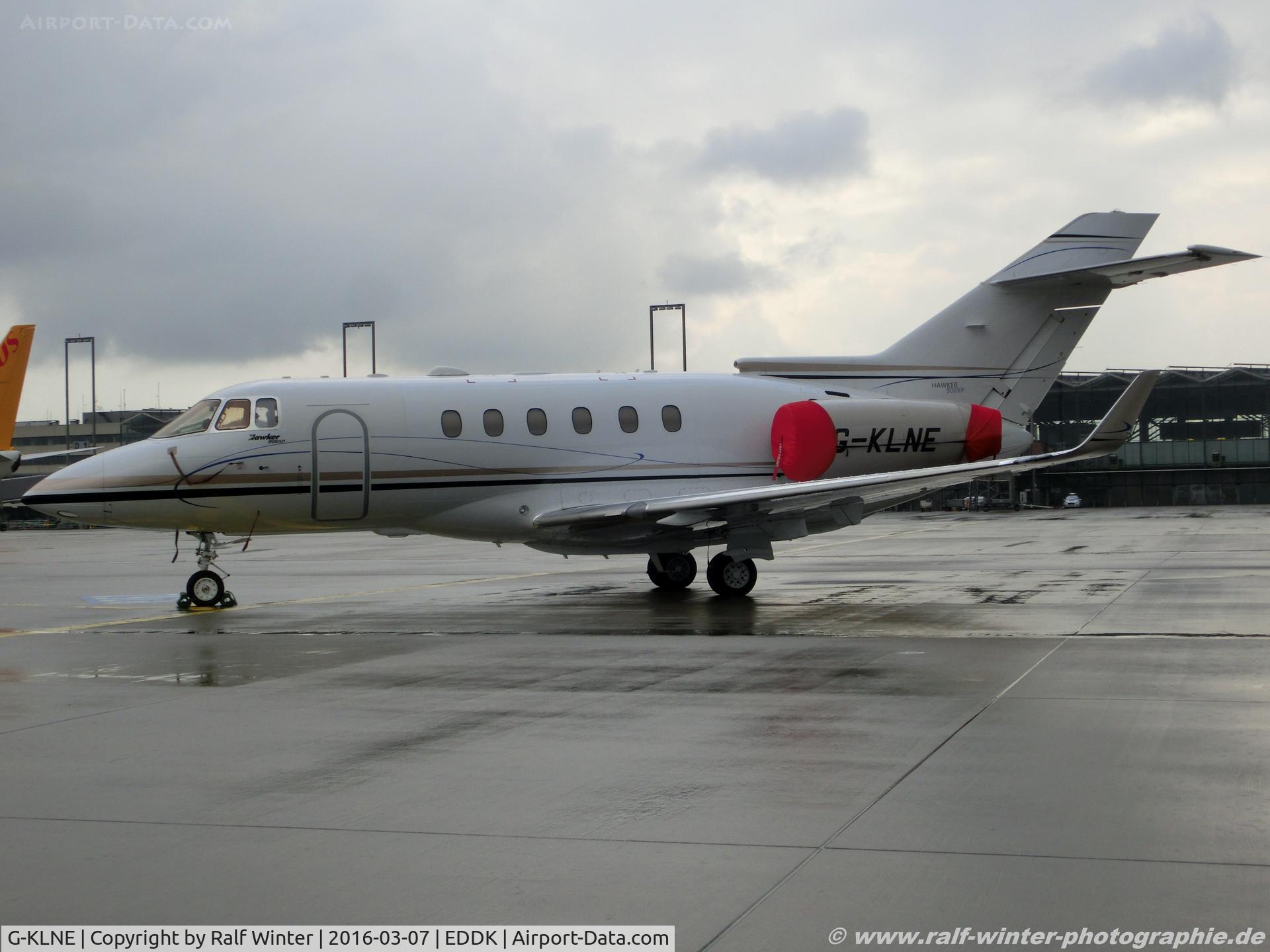 G-KLNE, 2011 Hawker Beechcraft 900XP C/N HA-0186, Hawker 900XP - SXN Saxonair Charter Ltd - HA-0186 - G-KLNE - 07.03.2016 - CGN