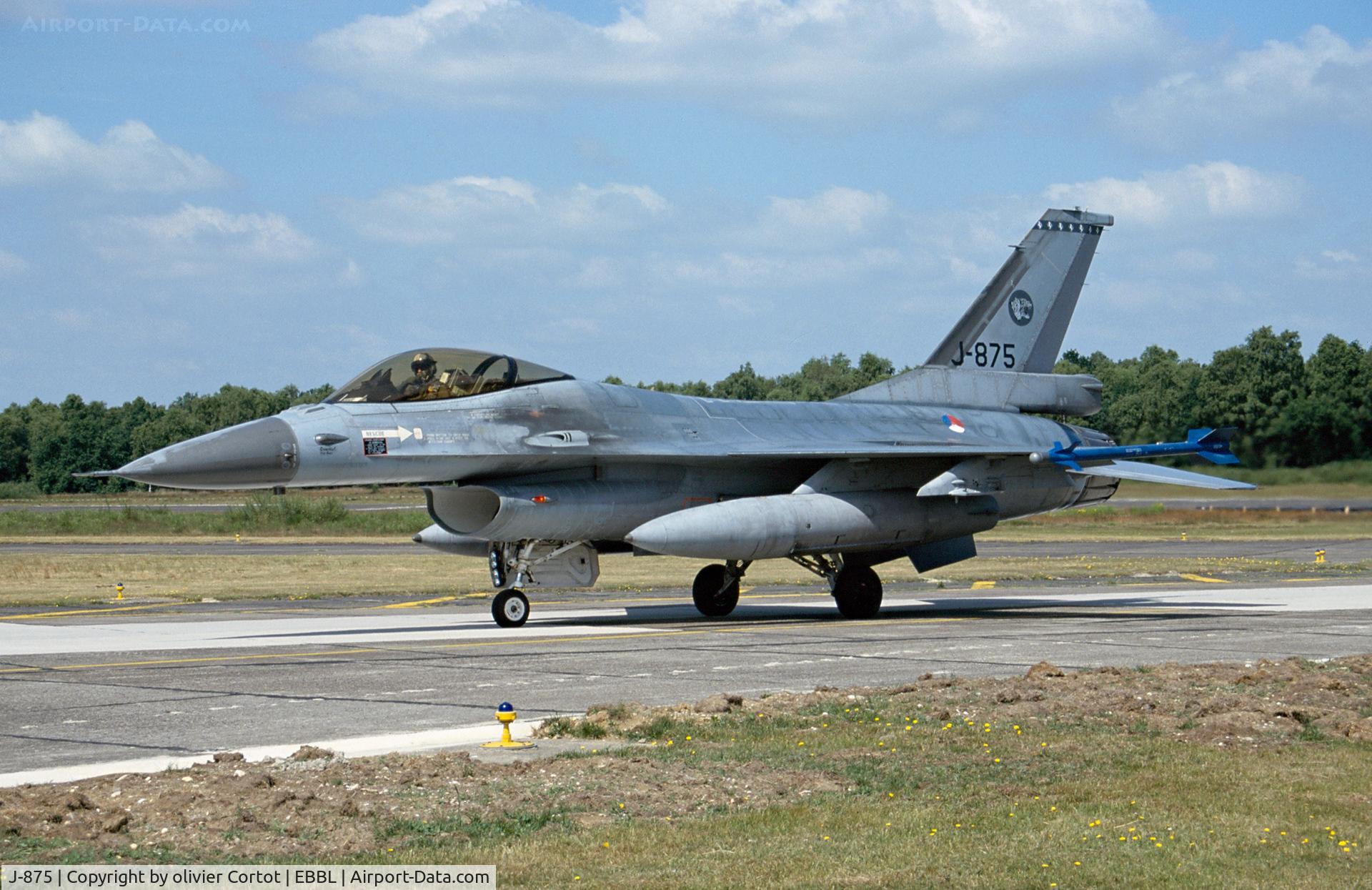 J-875, Fokker F-16A Fighting Falcon C/N 6D-92, Tigermeet 2001