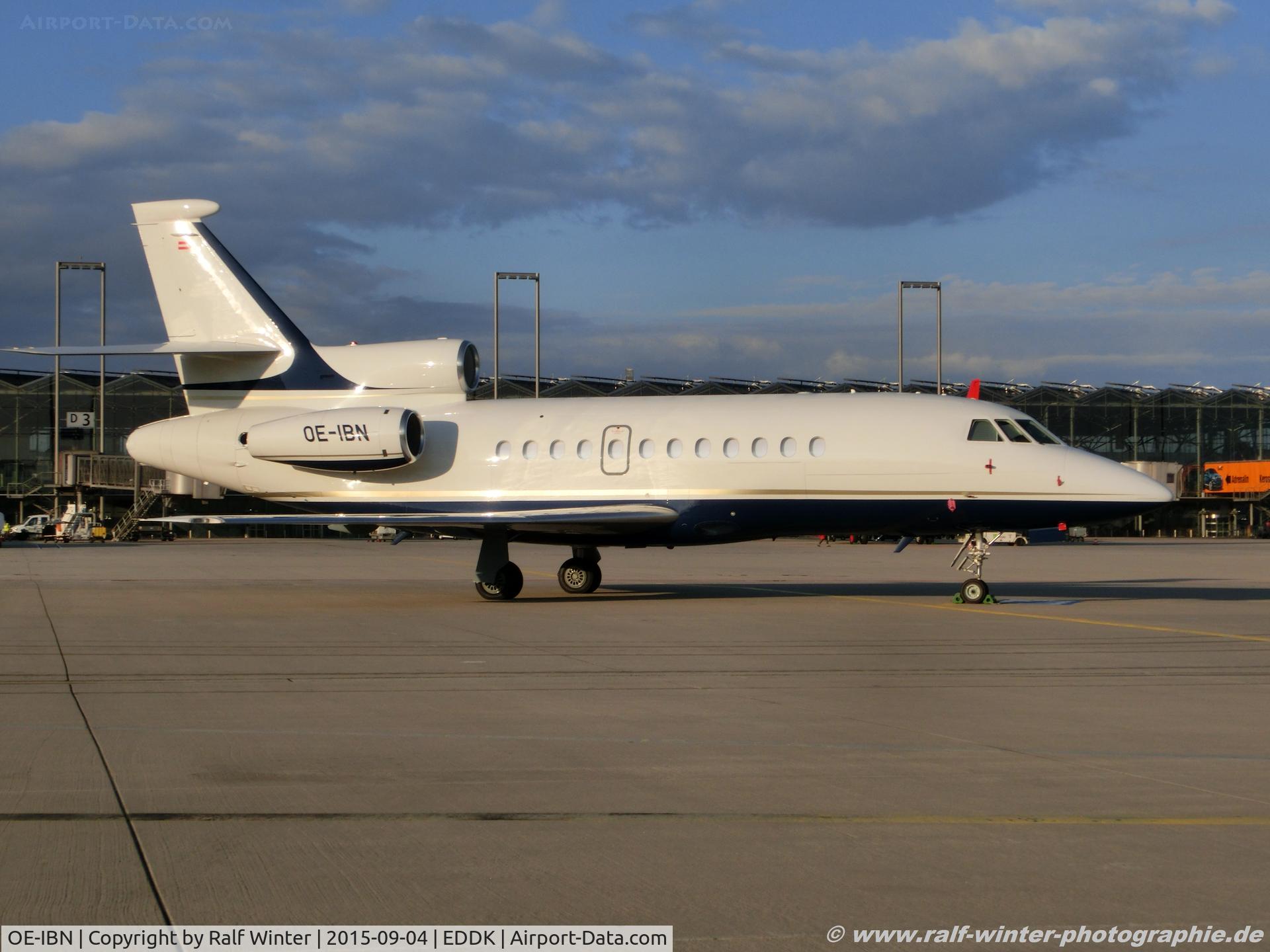 OE-IBN, 2006 Dassault Falcon 900EX C/N 176, Dassault Falcon 900EX EASy - IJM International Jet Management - 176 - OE-IBN - 04.09.2015 - CGN