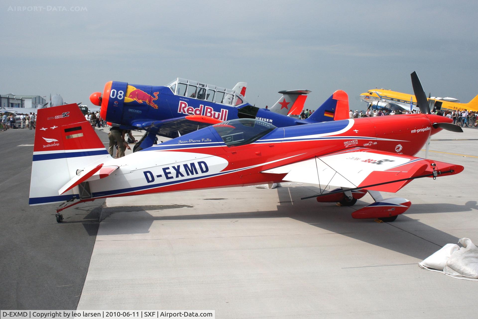 D-EXMD, 2008 Extra EA-330SC C/N 1, Berlin Air Show 11.6.2010