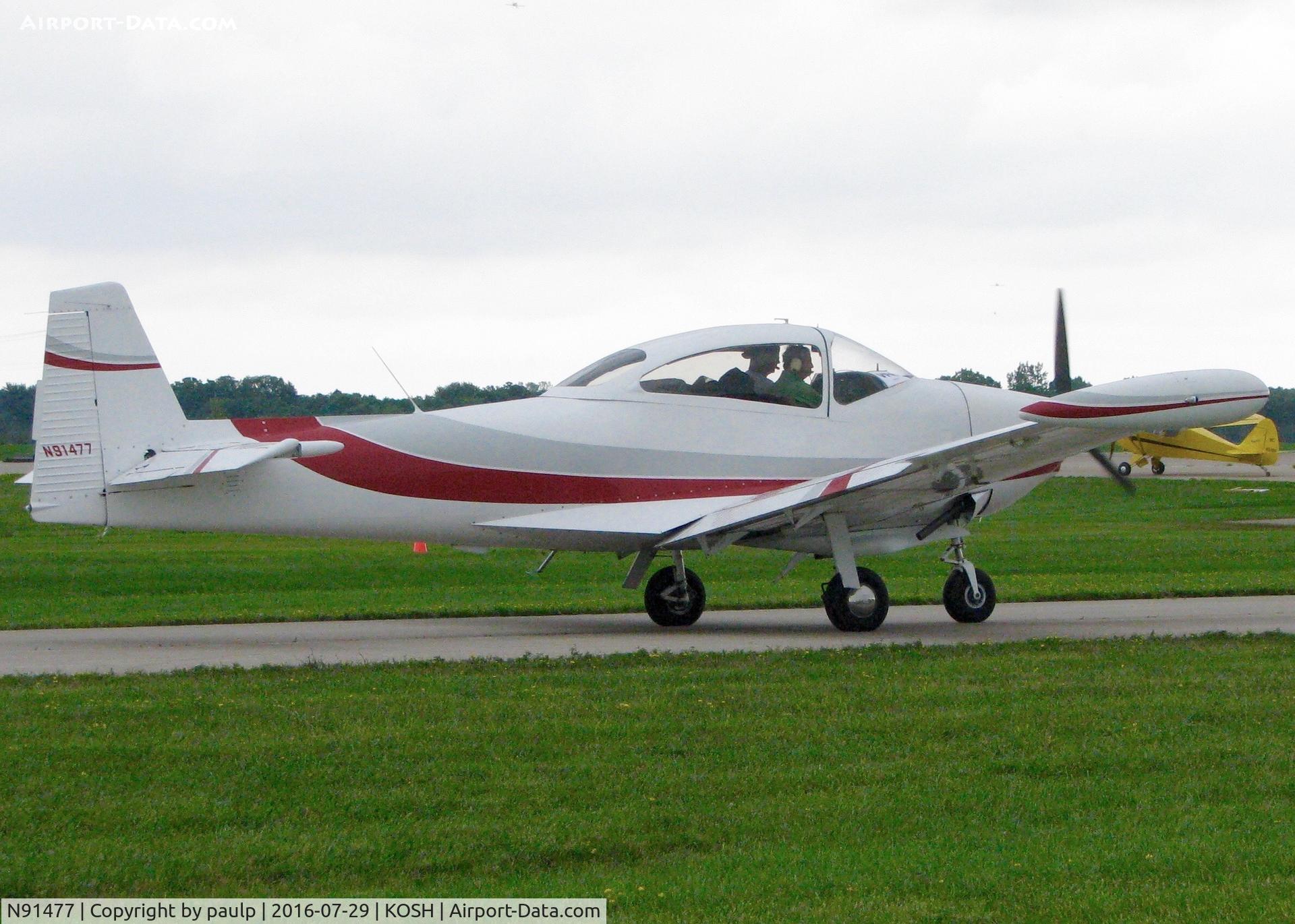 N91477, 1946 North American Navion C/N NAV-4-113, At Oshkosh.
