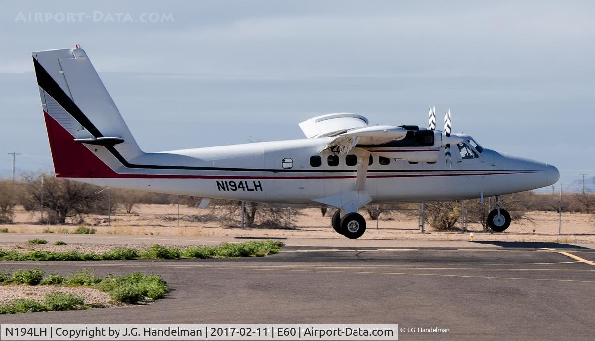 N194LH, 1969 De Havilland Canada DHC-6-200 Twin Otter C/N 194, On take off with skydivers.