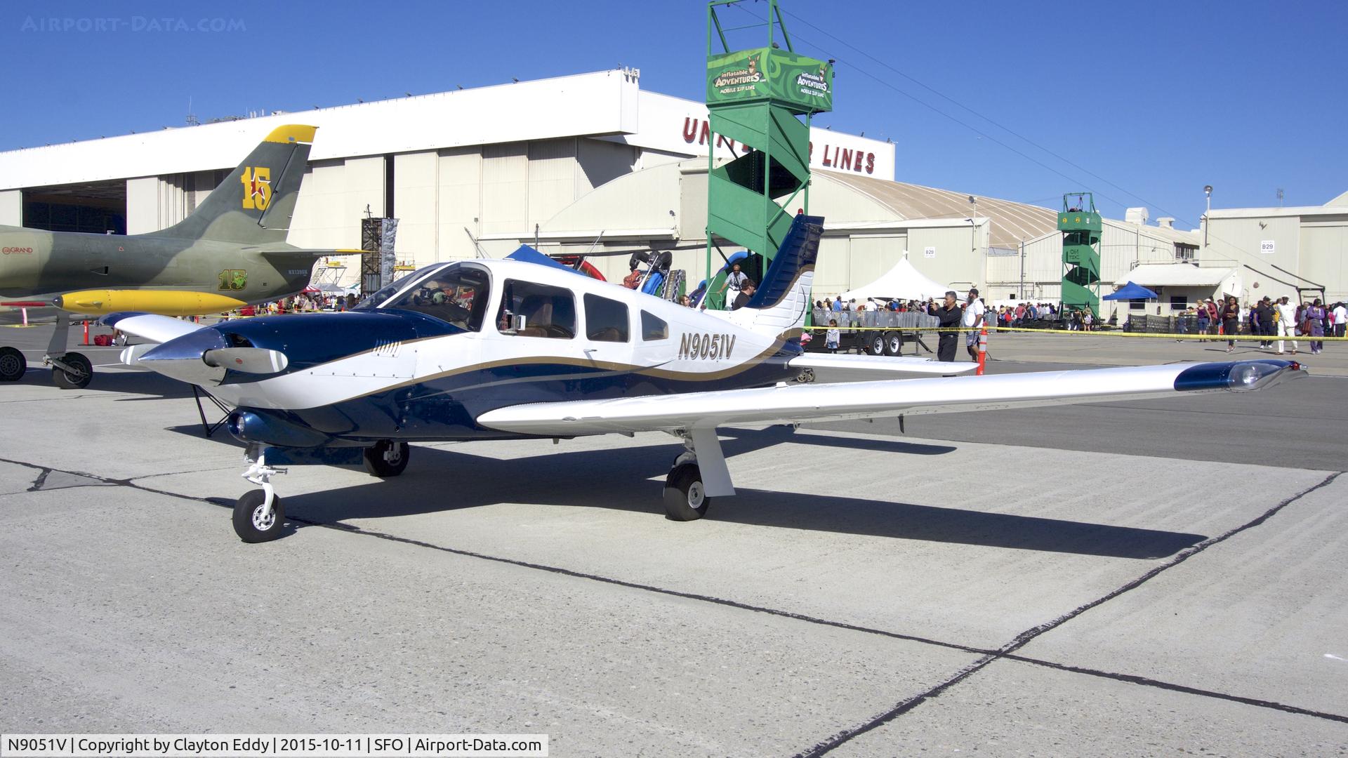 N9051V, 1977 Piper PA-28R-201T Turbo Cherokee Arrow III C/N 28R-7703334, SFO 2015