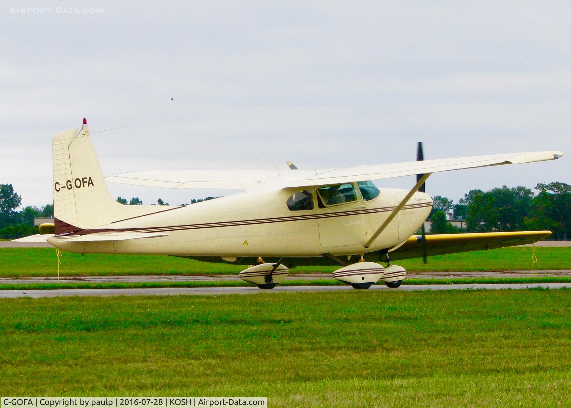 C-GOFA, 1957 Cessna 182A Skylane C/N 34520, At Oshkosh.