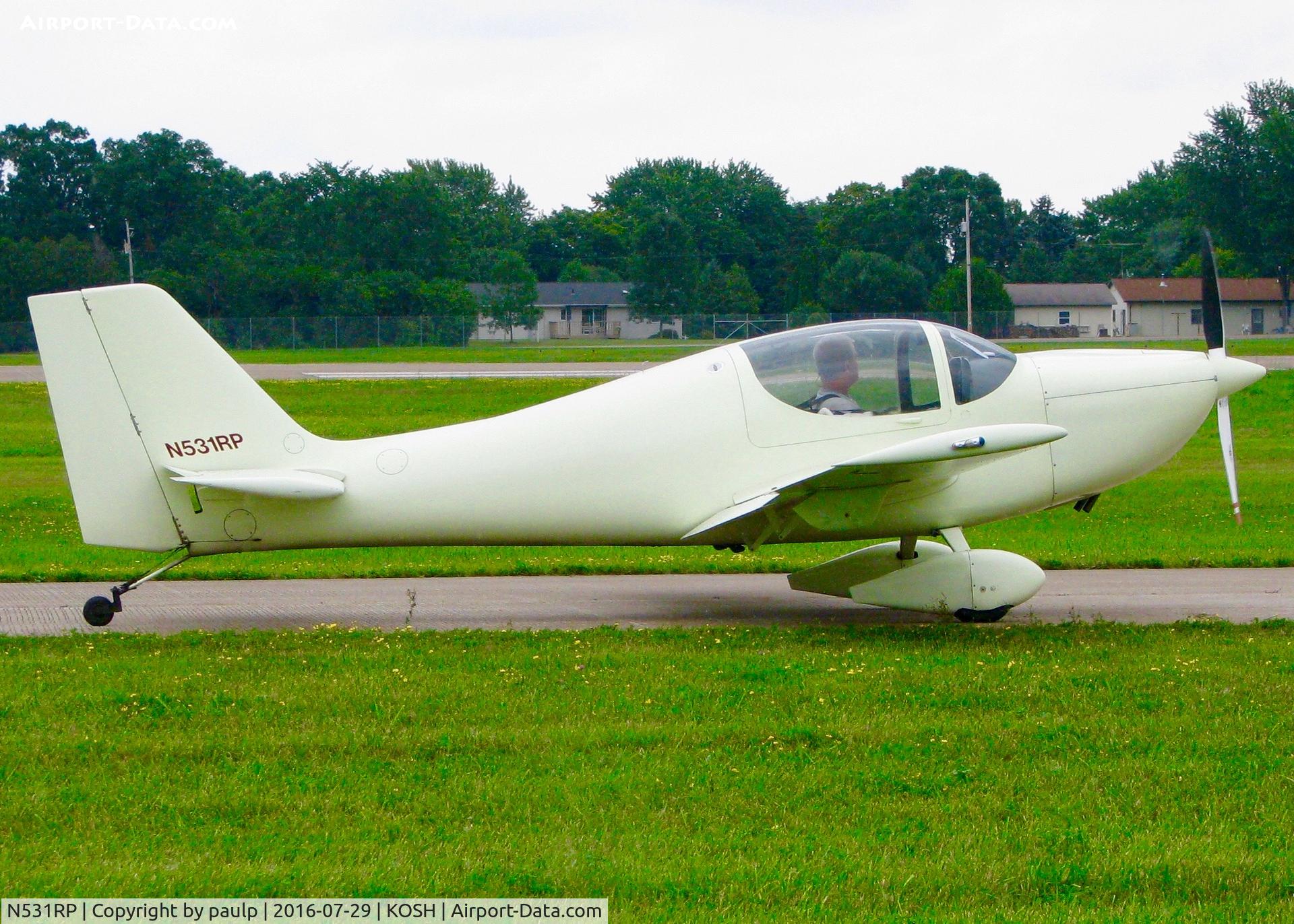 N531RP, 2005 Europa Tri-Gear C/N 1 (N531RP), At Oshkosh.
