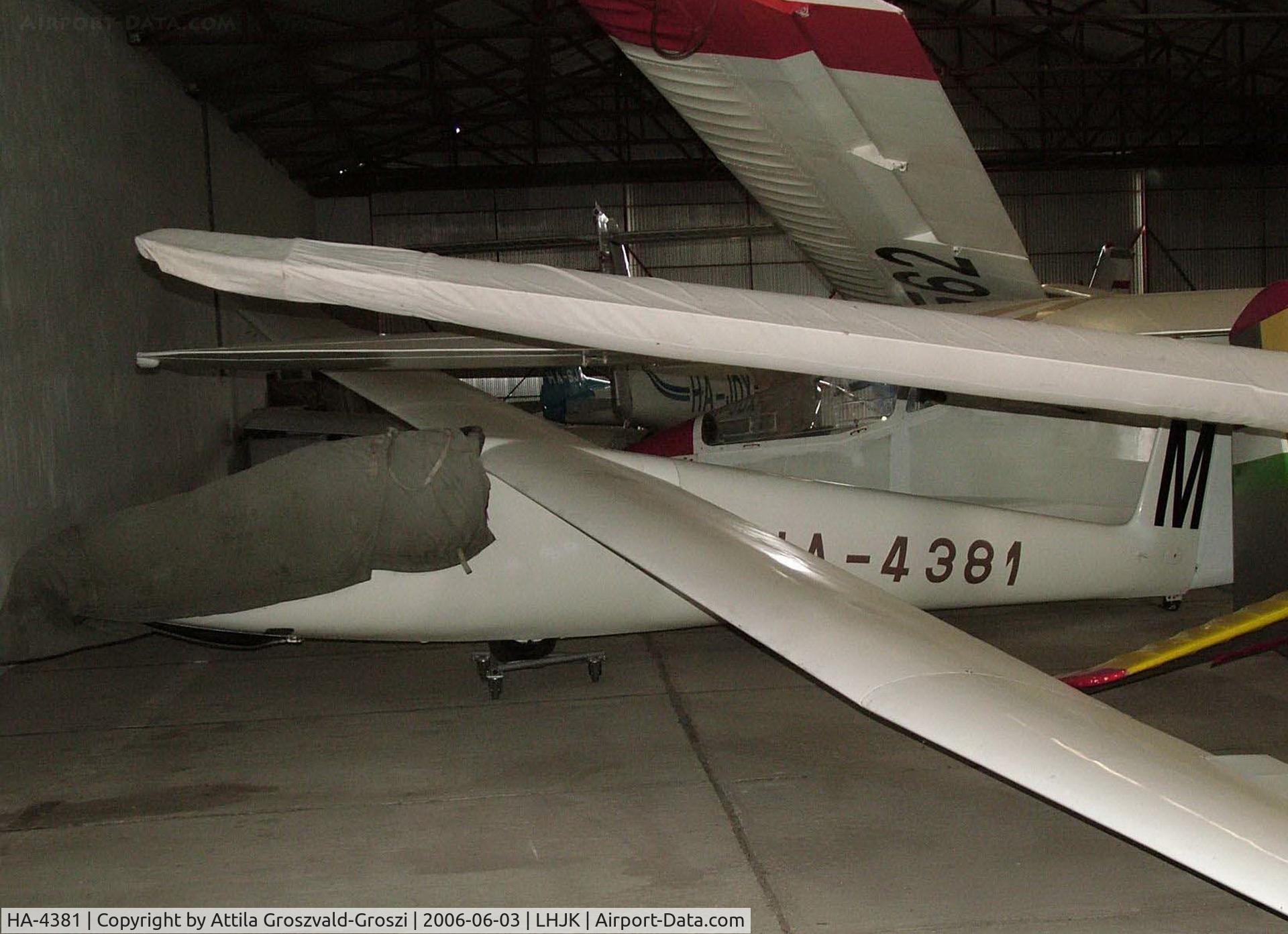 HA-4381, 1977 PZL-Bielsko SZD-30 Pirat C/N S-08.33, Jakabszállás Airport, Hungary