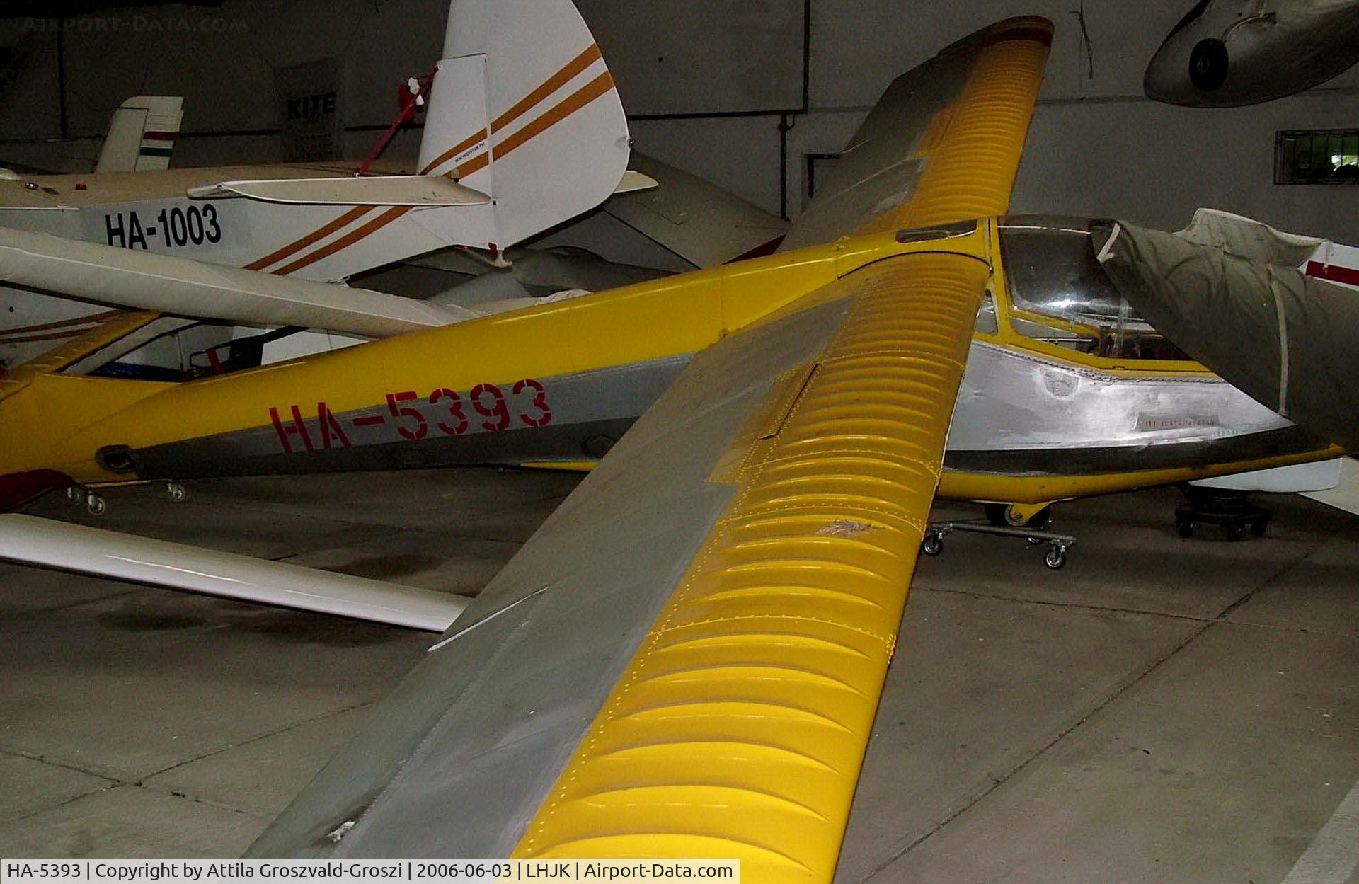 HA-5393, 1966 Rubik R-26S Góbé C/N E-1262, Jakabszállás Airport, Hungary