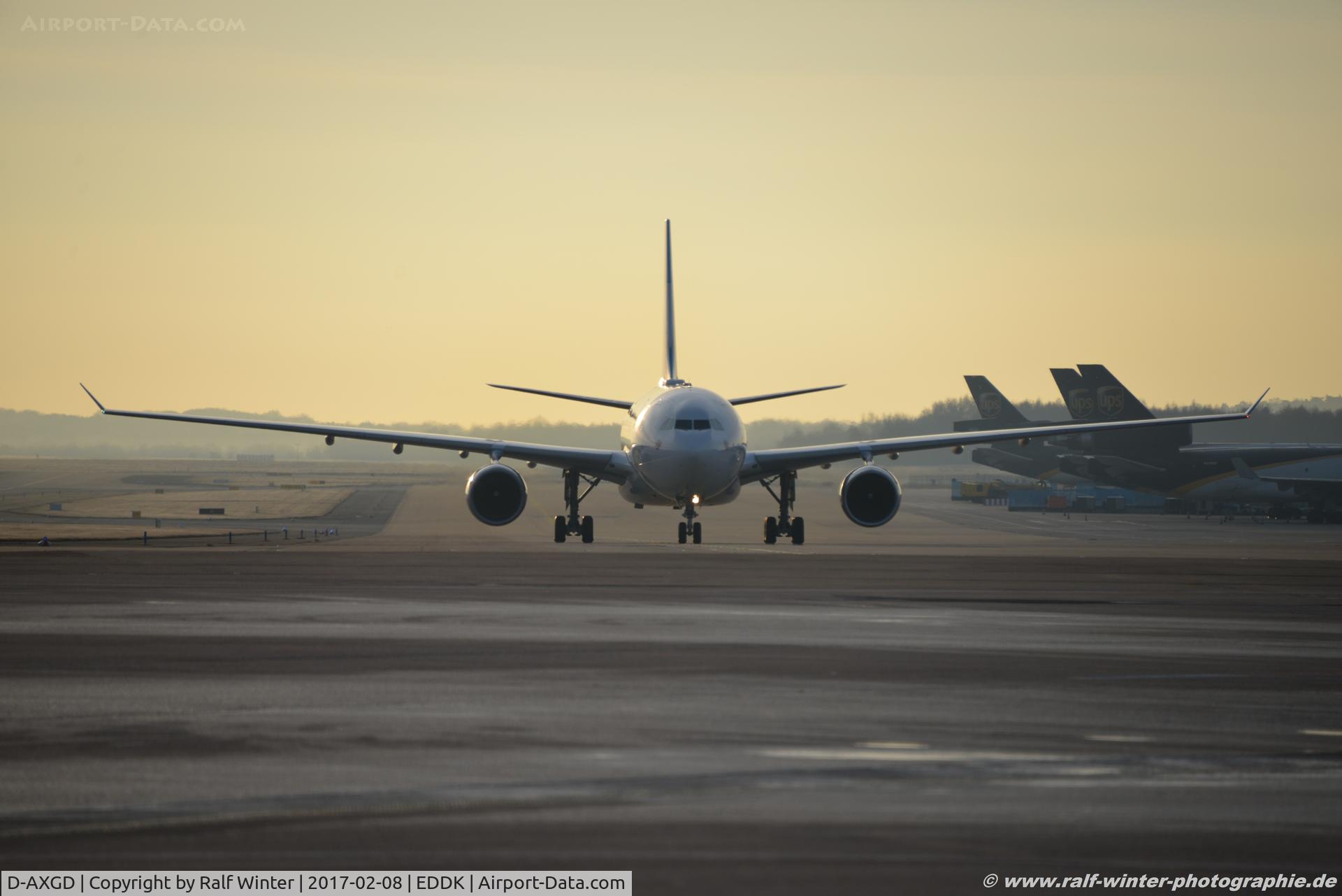 D-AXGD, 2003 Airbus A330-203 C/N 573, Airbus A330-203 - EW EWG Eurowings - 573 - D-AXGD - 08.02.2017 - CGN