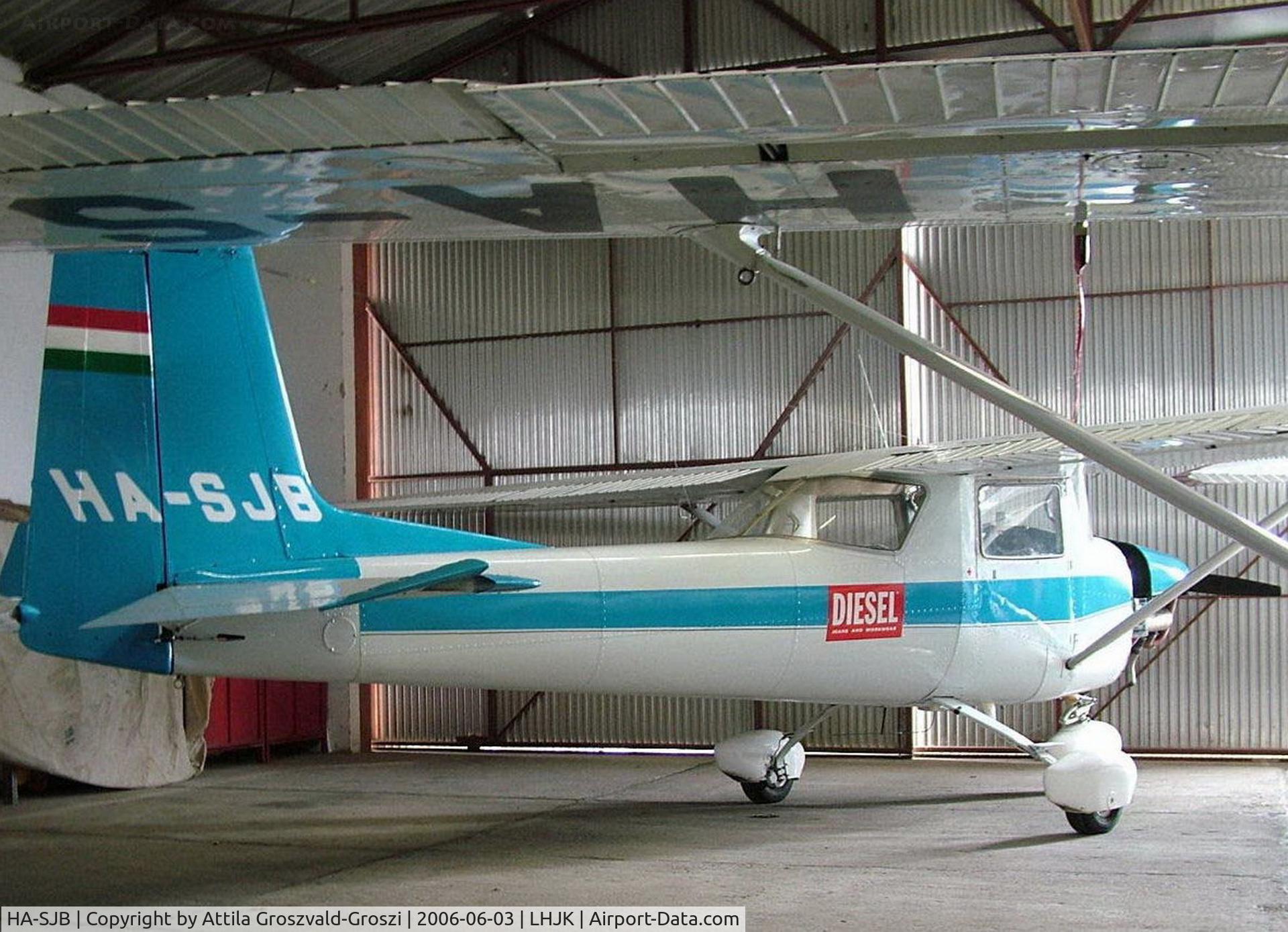 HA-SJB, 1964 Cessna 150D C/N 15060596, Jakabszállás Airport, Hungary