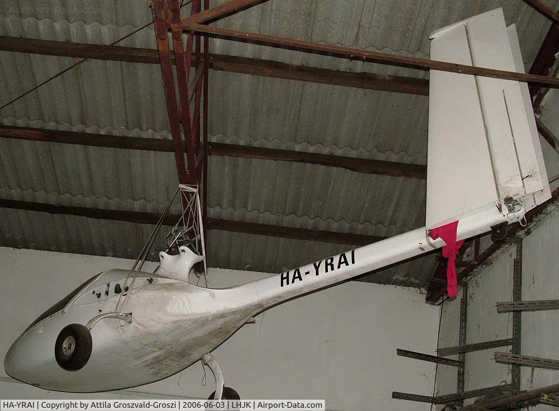 HA-YRAI, 1996 Aviatika Kolibri AK-4 C/N 008, Jakabszállás Airport, Hungary