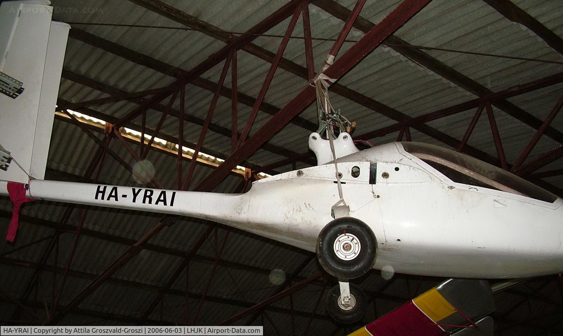 HA-YRAI, 1996 Aviatika Kolibri AK-4 C/N 008, Jakabszállás Airport, Hungary