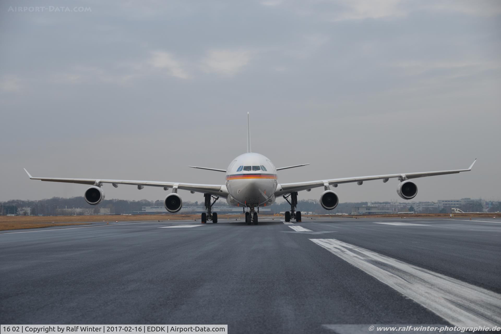16 02, 2000 Airbus A340-313X C/N 355, Airbus A340-313X - GAF German Air Force - 355 - 16.02.2017 - CGN