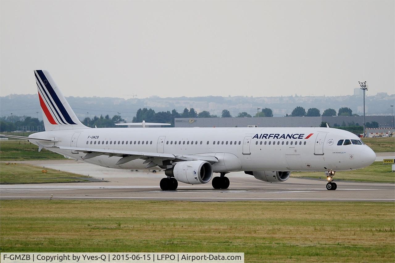 F-GMZB, 1994 Airbus A321-111 C/N 509, Airbus A321-111, Ready to take off rwy 08, Paris-Orly airport (LFPO-ORY)
