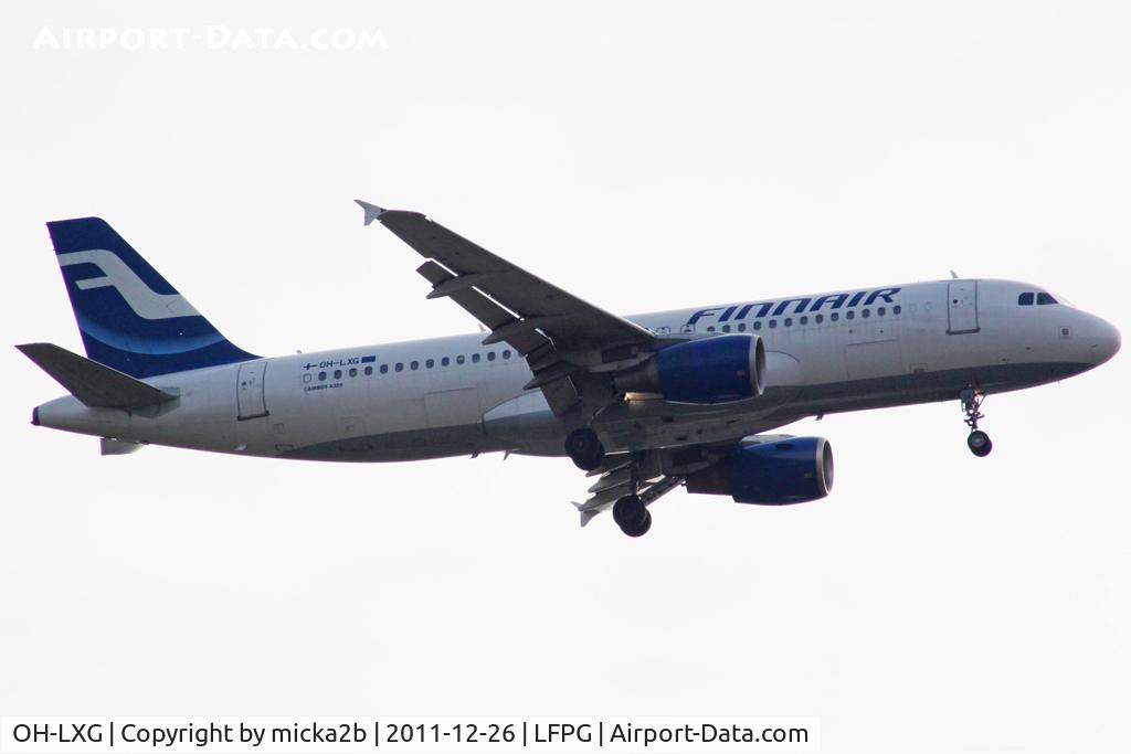 OH-LXG, 2002 Airbus A320-214 C/N 1735, Landing