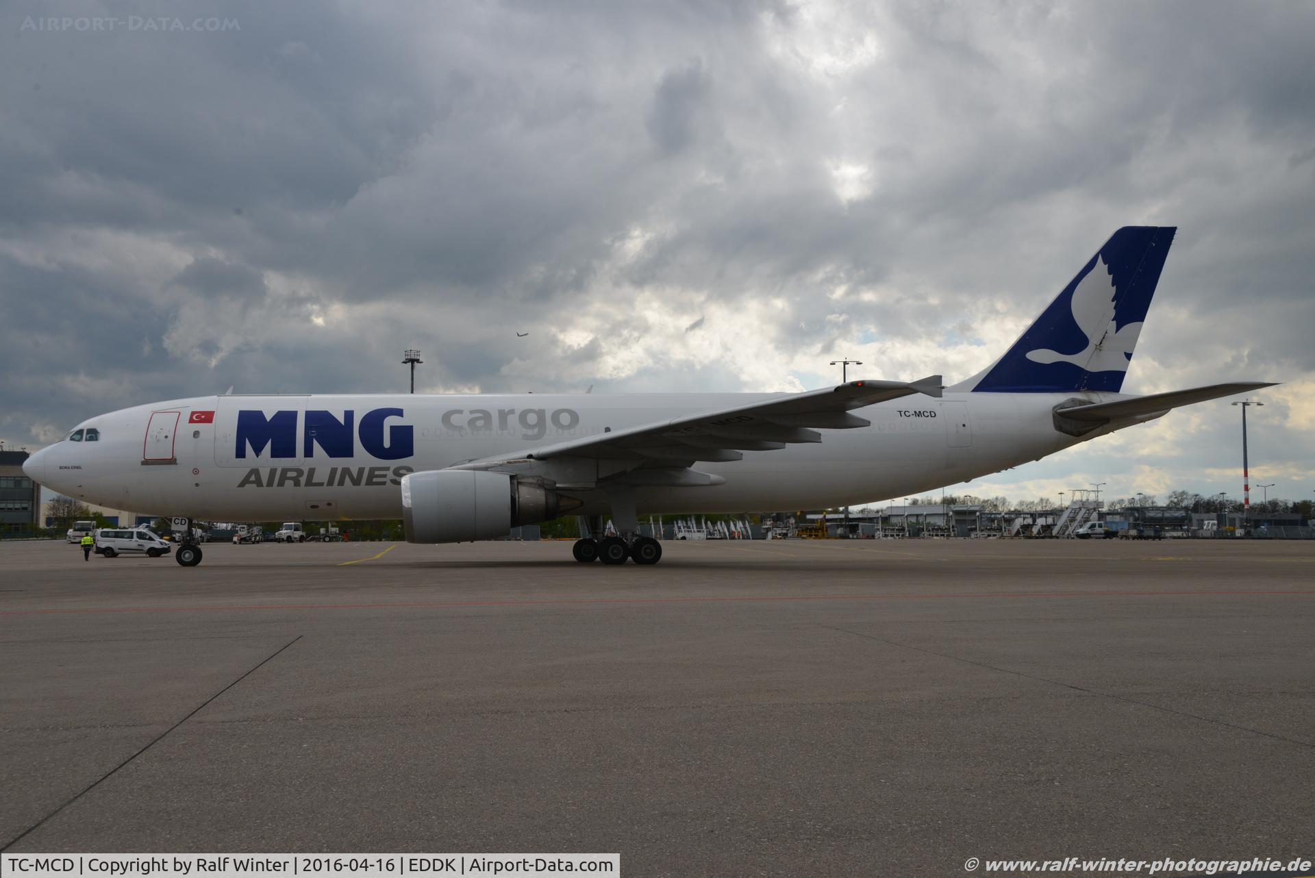 TC-MCD, 1989 Airbus A300F4-605R C/N 521, Airbus A300-605RF - MB MNB MNG Airlines - 521 - TC-MCD - 16.04.2016 - CGN