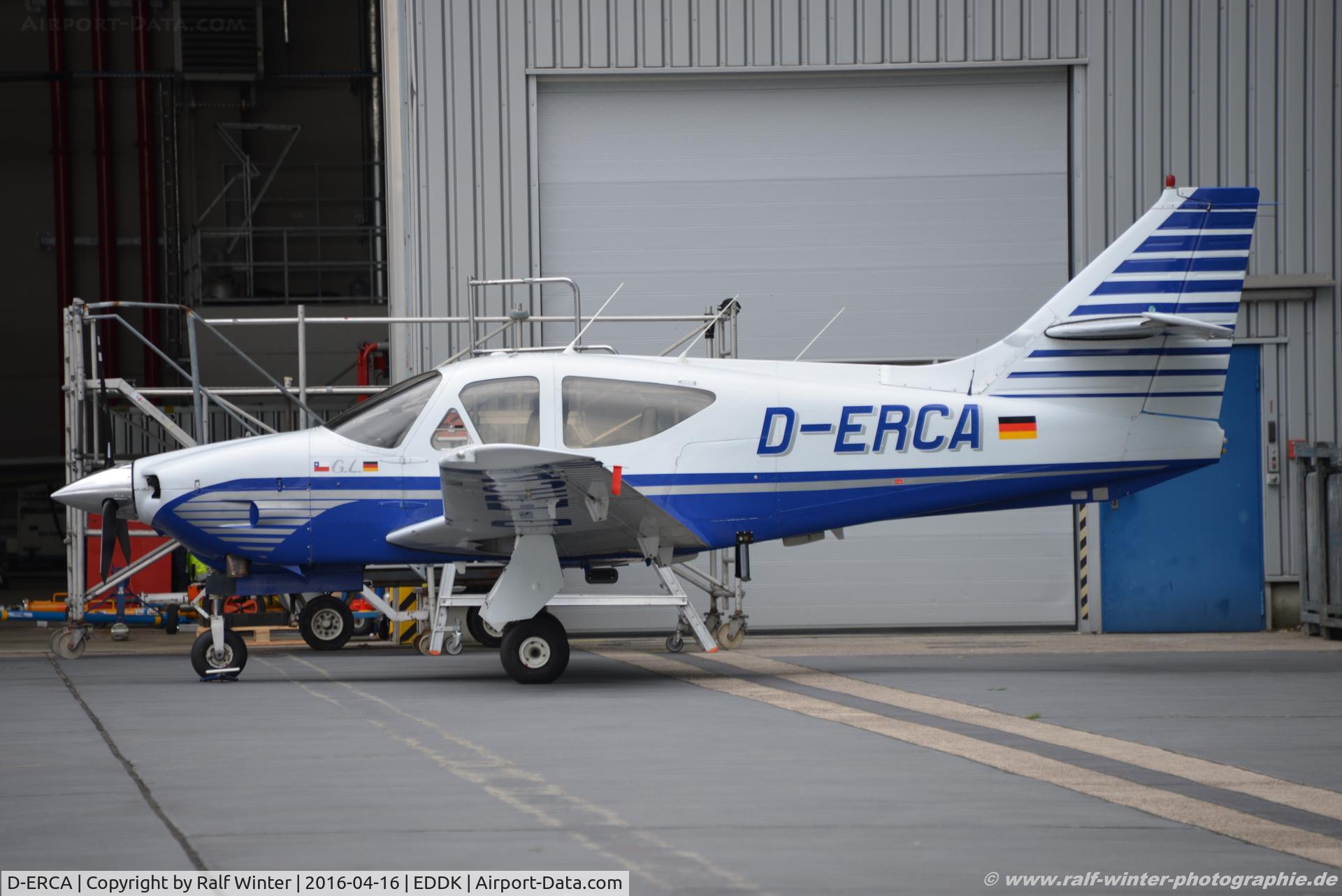 D-ERCA, 1979 Rockwell Commander 114A C/N 14500, Rockwell Commander 114A - Privat - 14500 - D-ERCA - 16.04.2016 - CGN