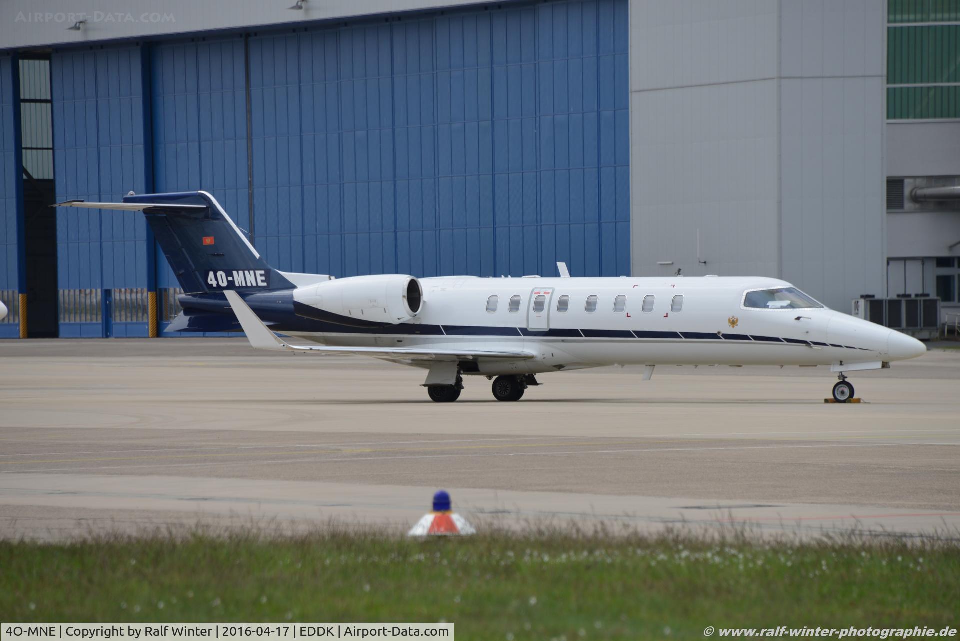 4O-MNE, Learjet 45 C/N 45-044, Learjet 45 - Montenegro Government - 45-044 - 4O-MNE - 17.04.2016 - CGN