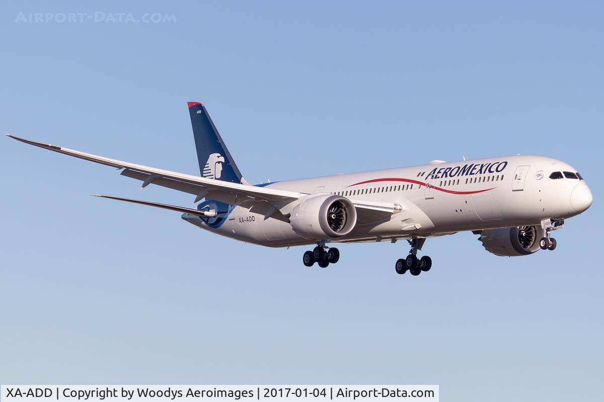 XA-ADD, 2016 Boeing 787-9 Dreamliner C/N 43861, Test Flight