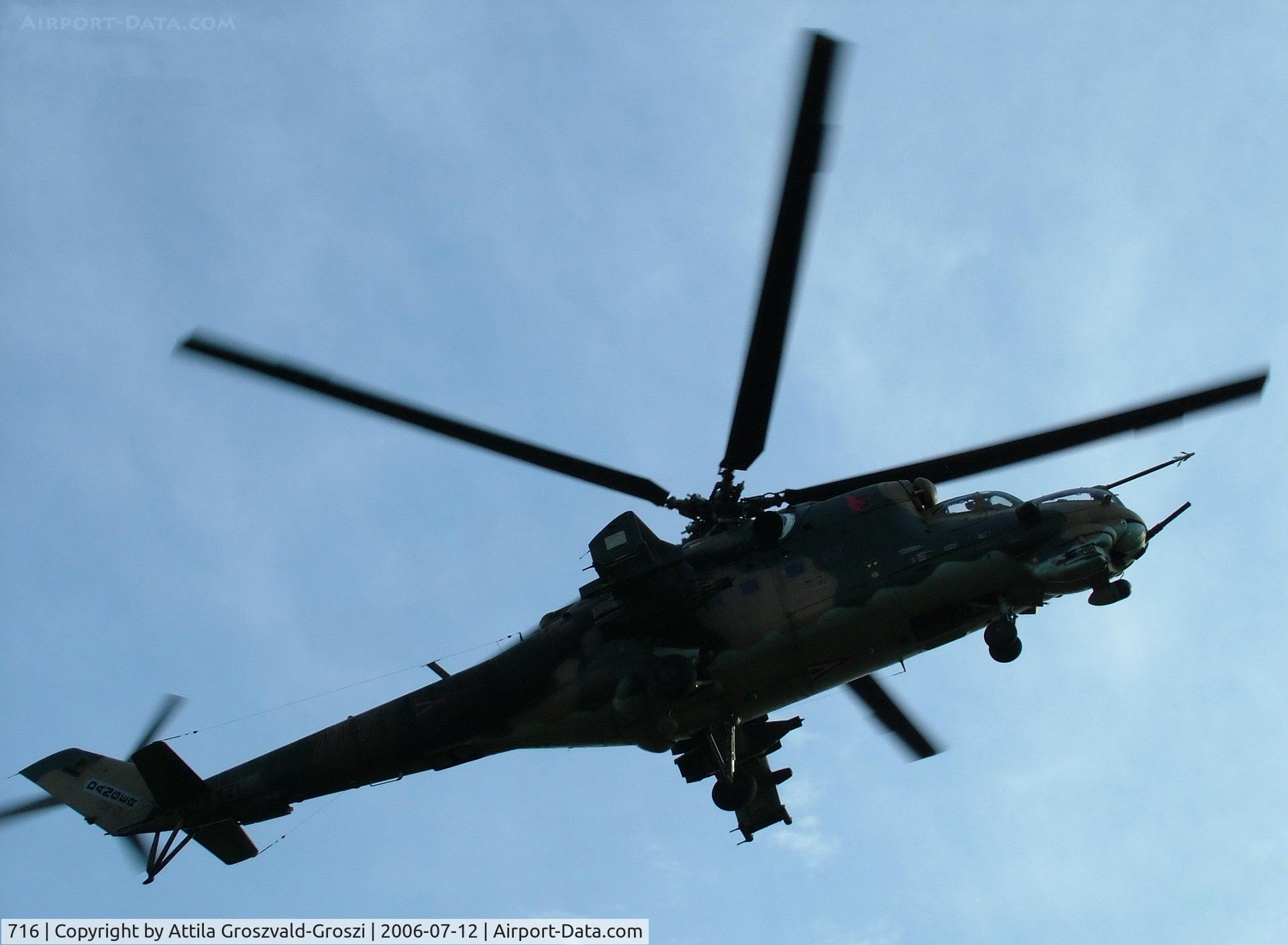 716, Mil Mi-24V Hind E C/N 220716, Jutas-Újmajor, Veszprém, Hungary