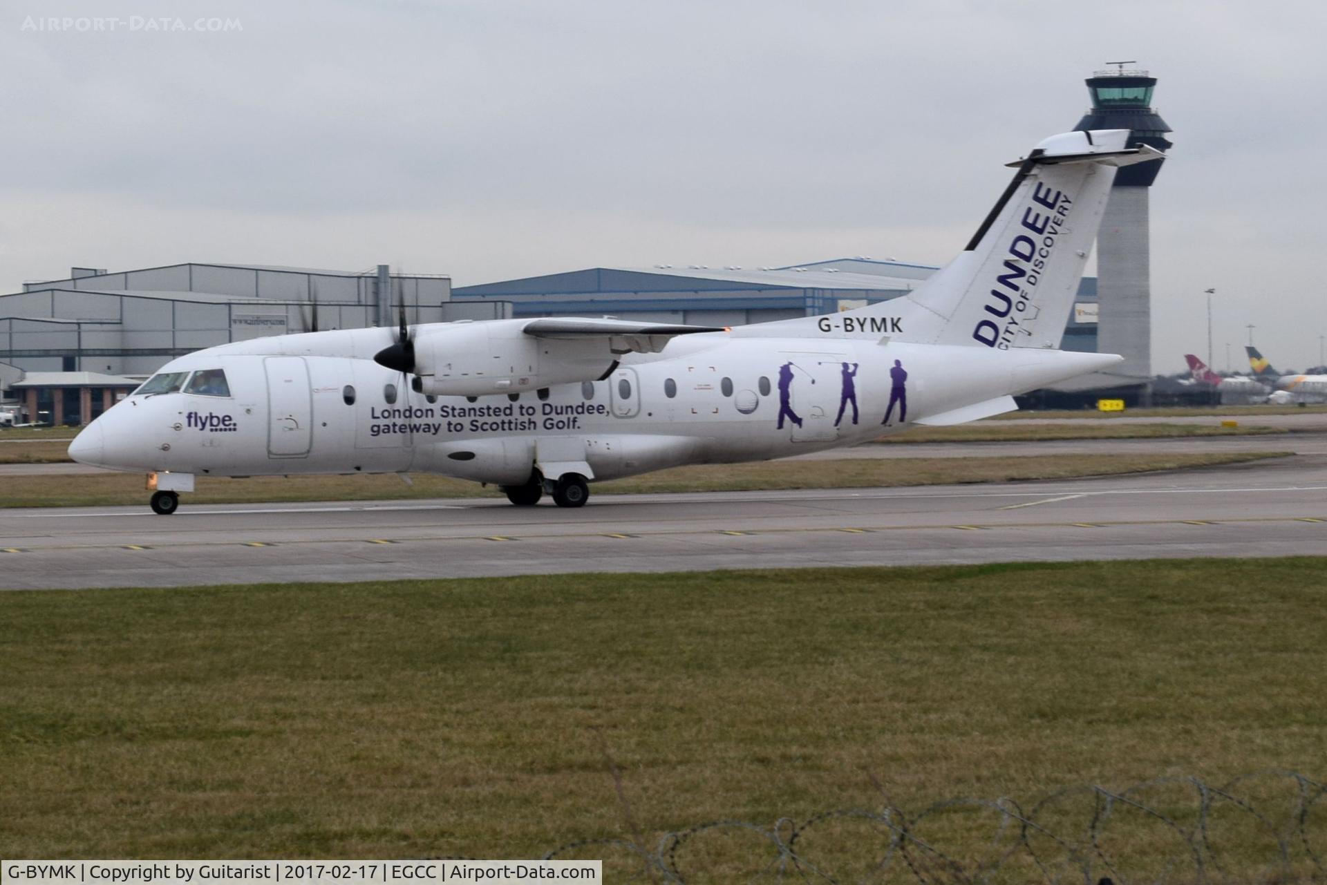 G-BYMK, 1996 Dornier 328-100 C/N 3062, At Manchester