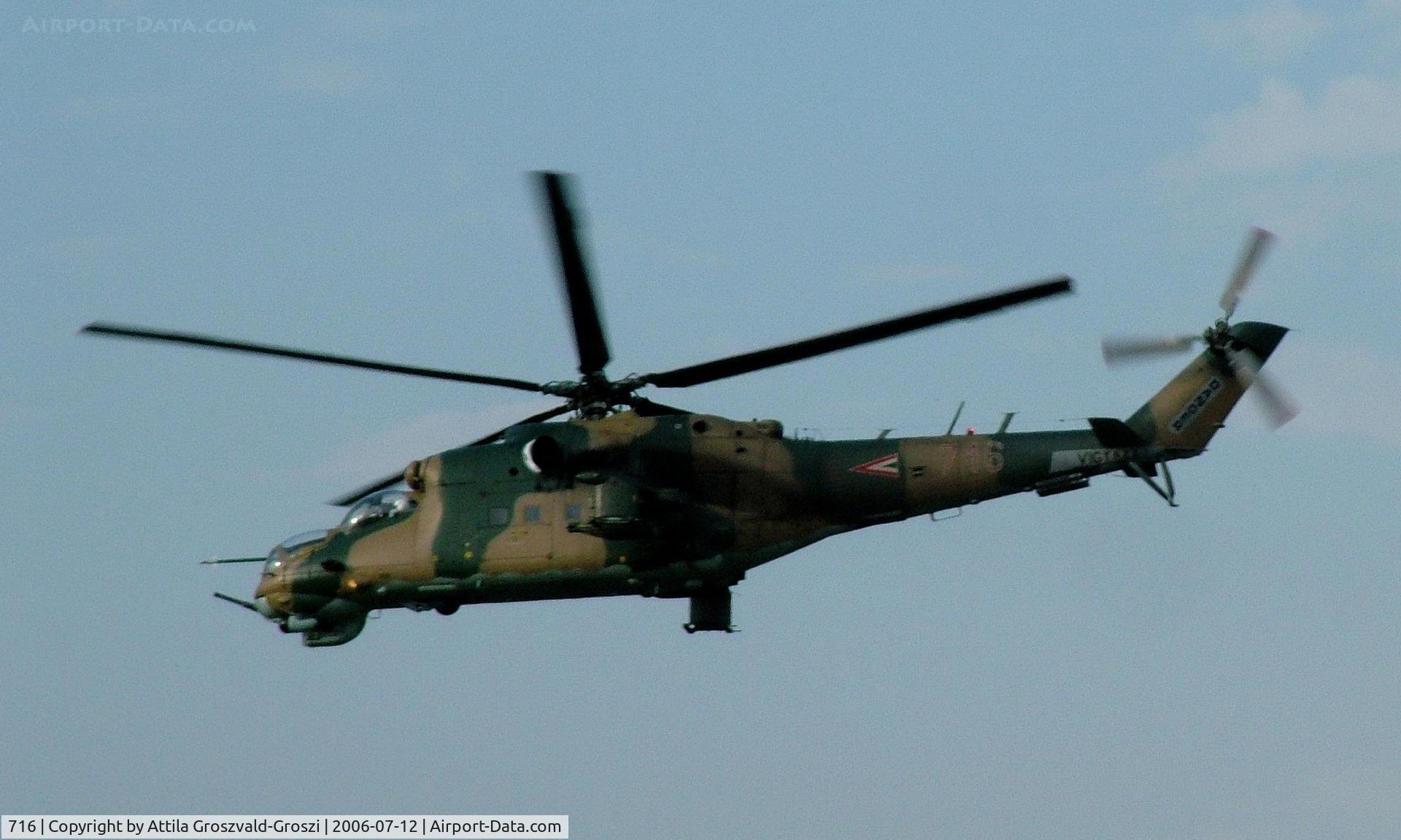 716, Mil Mi-24V Hind E C/N 220716, Jutas-Újmajor, Veszprém, Hungary
