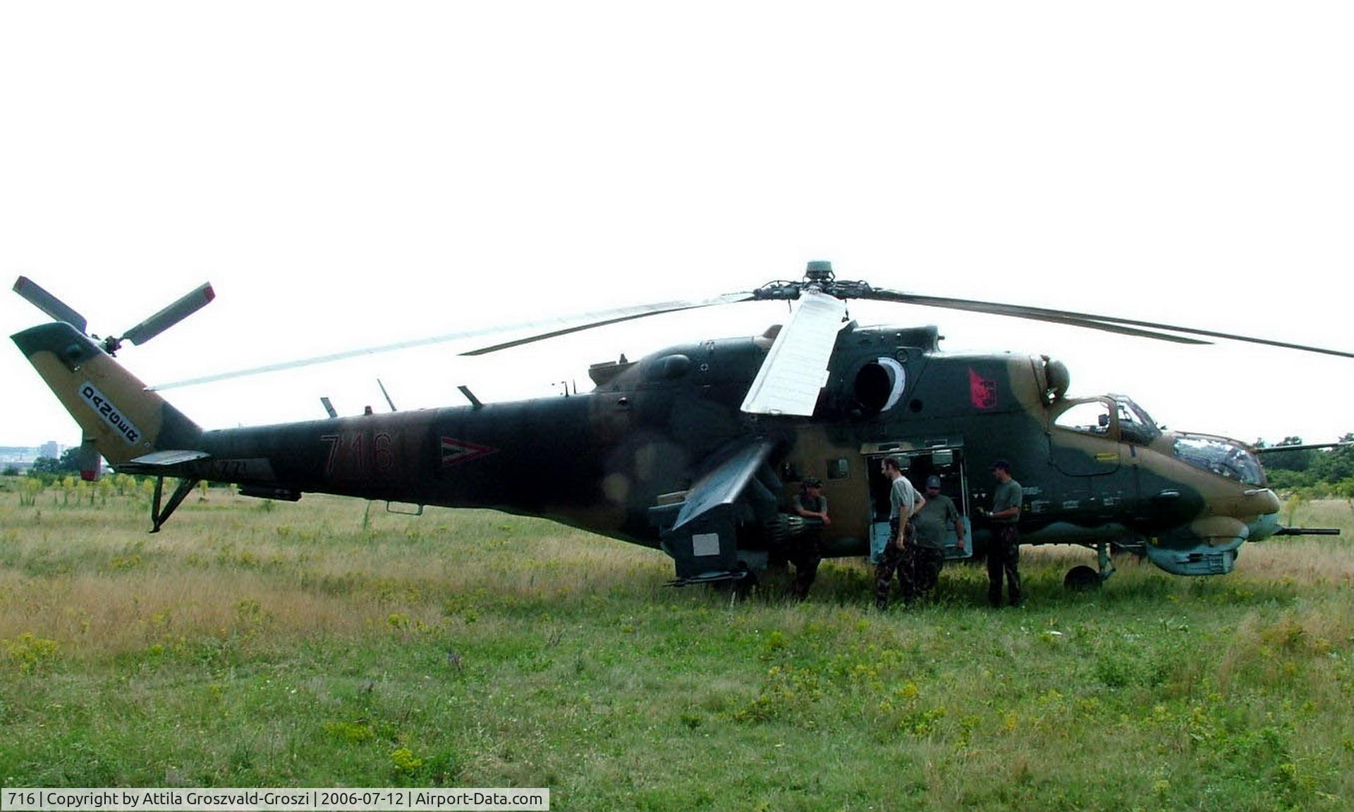 716, Mil Mi-24V Hind E C/N 220716, Jutas-Újmajor, Veszprém, Hungary