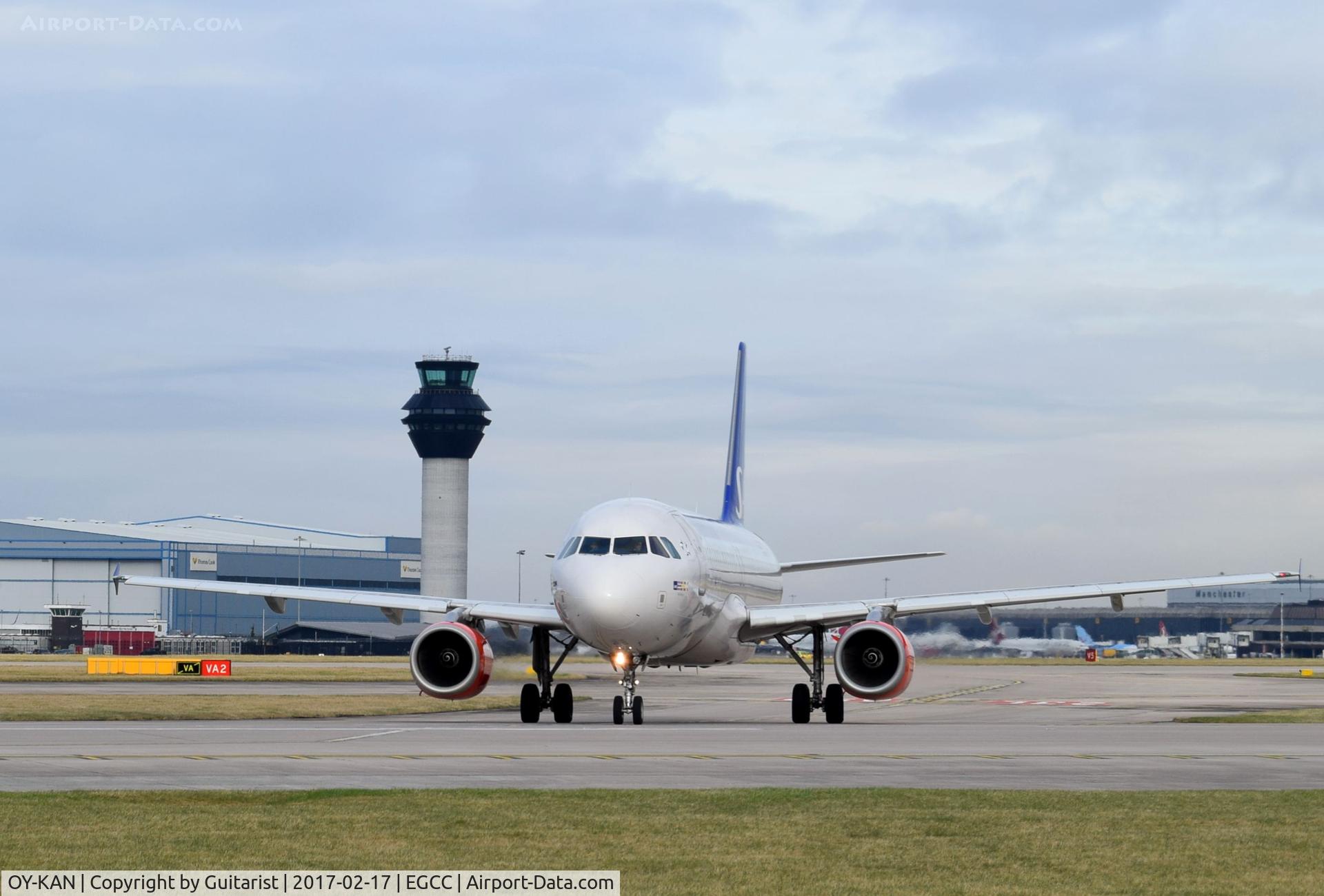 OY-KAN, 2006 Airbus A320-232 C/N 2958, At Manchester