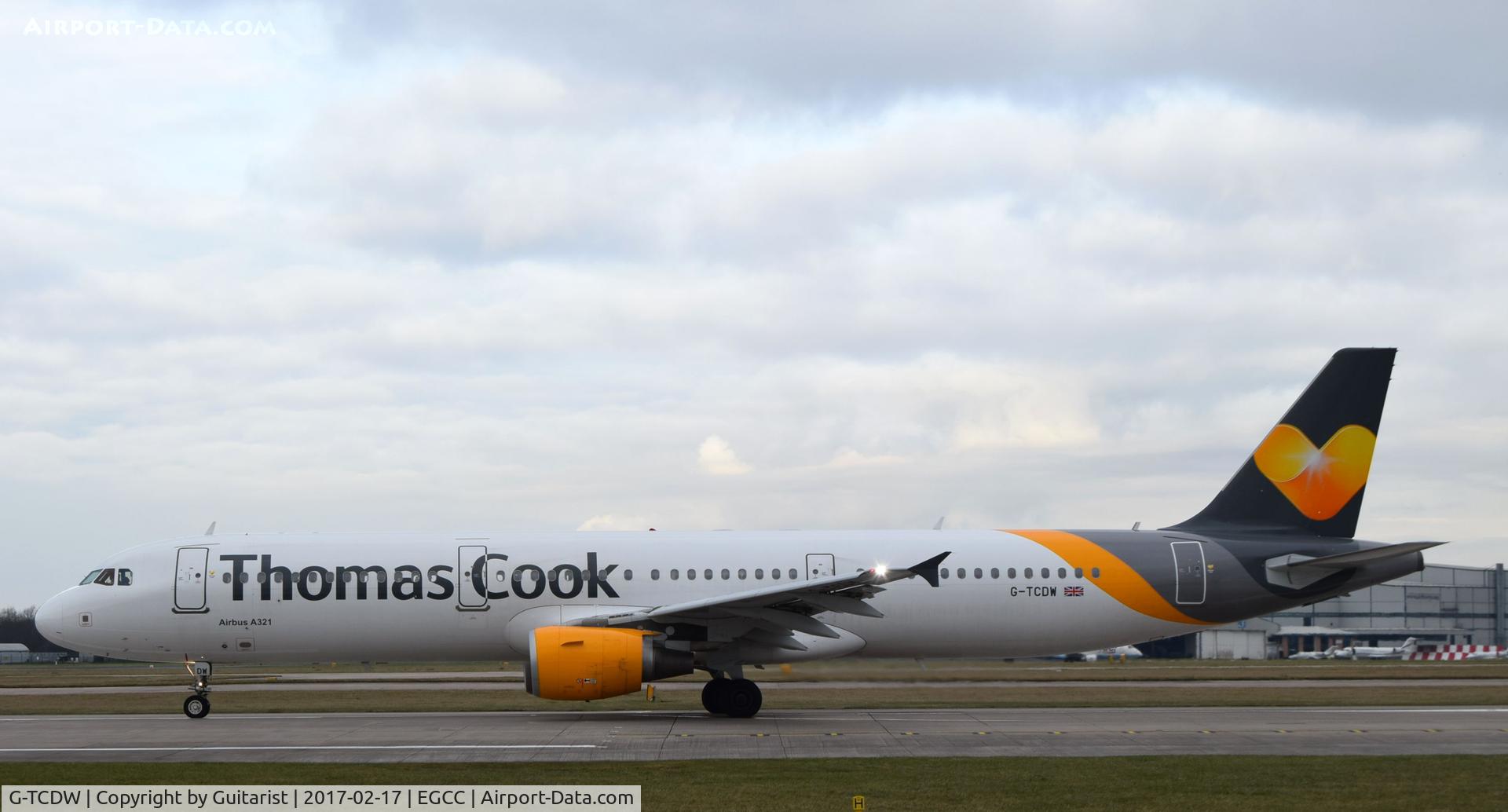 G-TCDW, 2003 Airbus A321-211 C/N 1921, At Manchester