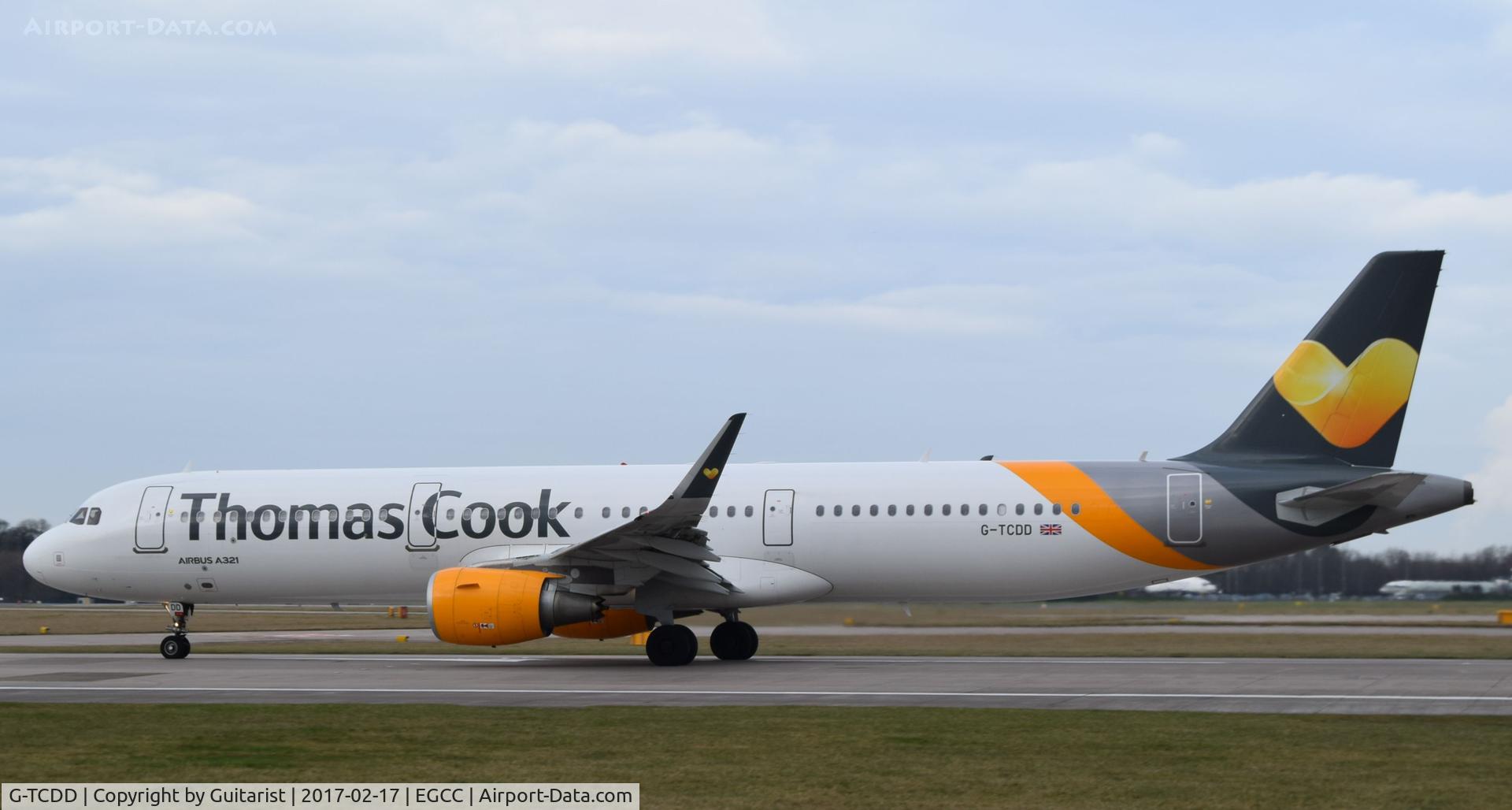 G-TCDD, 2014 Airbus A321-211 C/N 6038, At Manchester