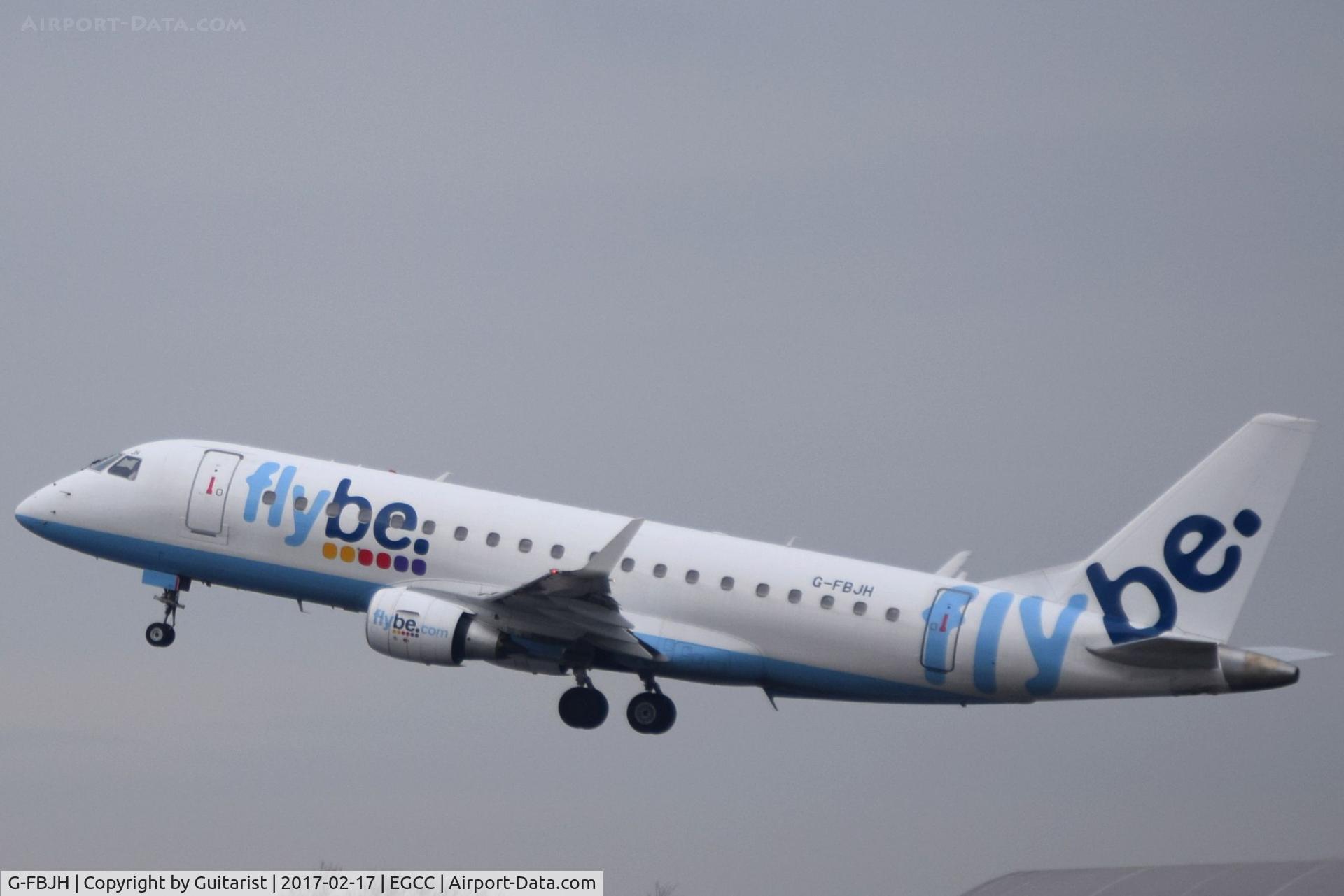G-FBJH, 2012 Embraer 175STD (ERJ-170-200) C/N 17000351, At Manchester