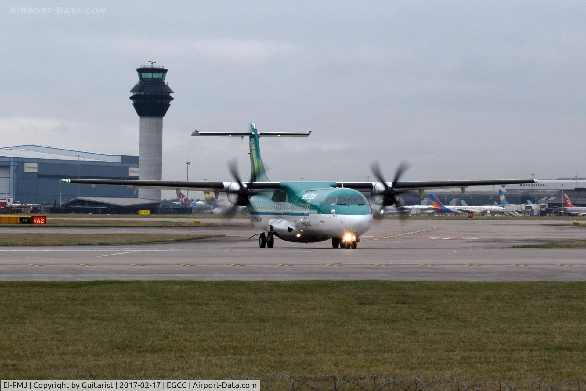 EI-FMJ, 2015 ATR 72-600 C/N 1295, At Manchester