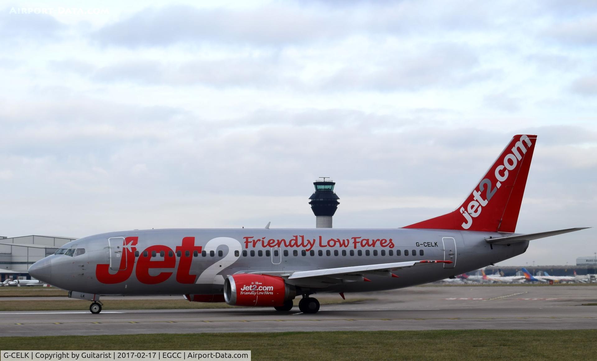 G-CELK, 1986 Boeing 737-330 C/N 23530, At Manchester