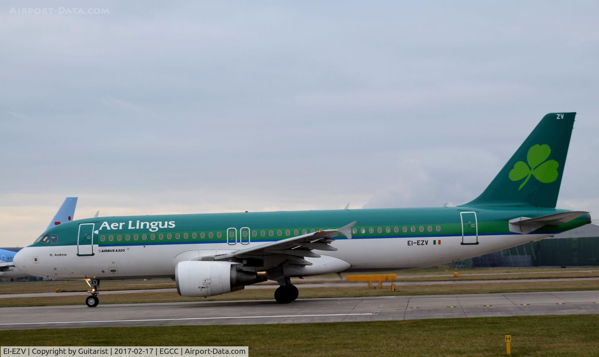 EI-EZV, 2003 Airbus A320-214 C/N 2001, At Manchester