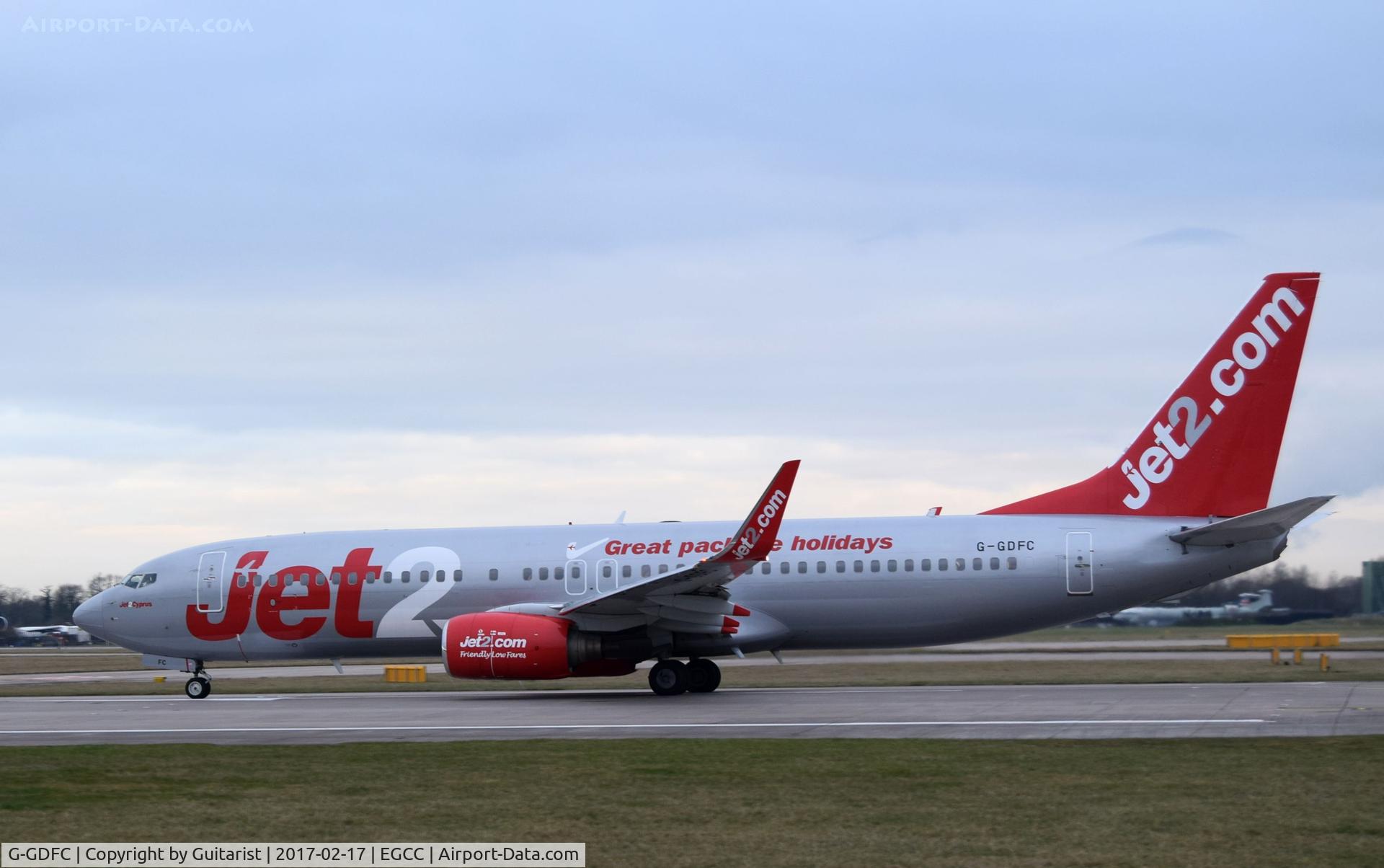 G-GDFC, 1998 Boeing 737-8K2 C/N 28375, At Manchester