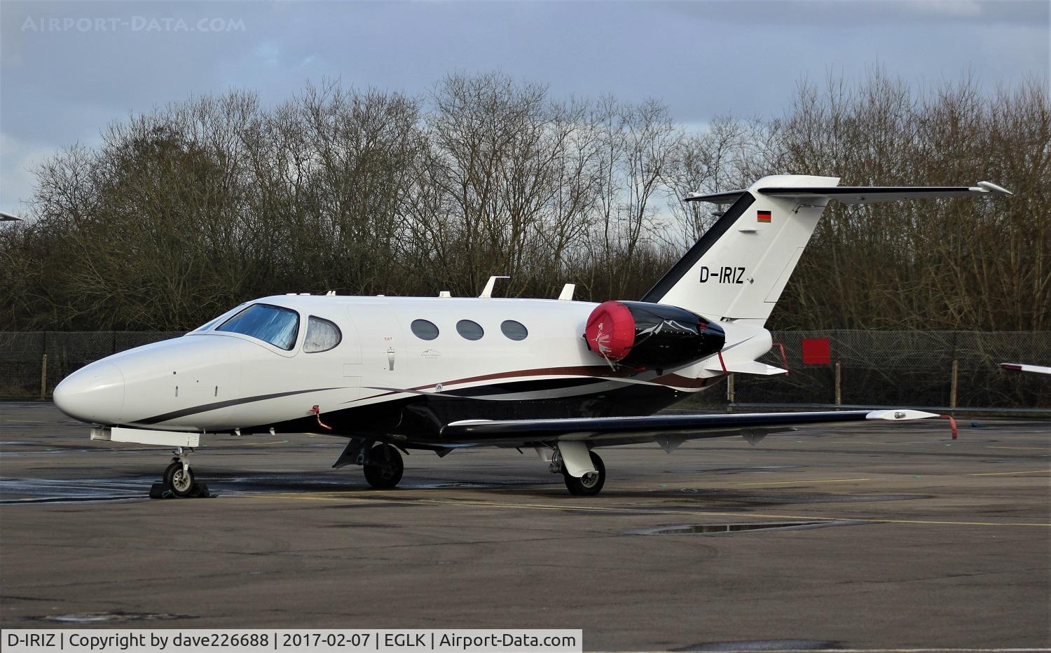 D-IRIZ, 2012 Cessna 510 Citation Mustang Citation Mustang C/N 510-0410, D-IRIZ at Blackbushe EGLK
