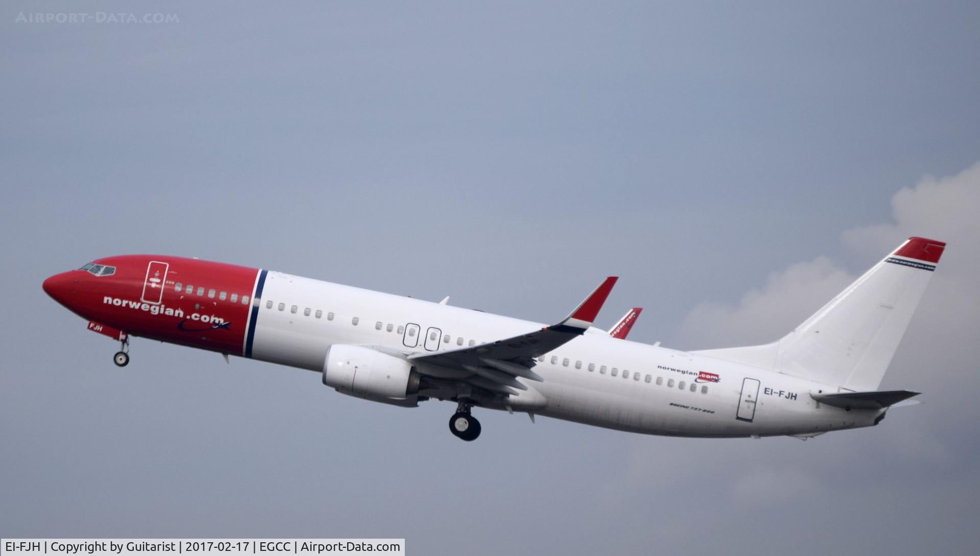 EI-FJH, 2016 Boeing 737-8JP C/N 42071, At Manchester