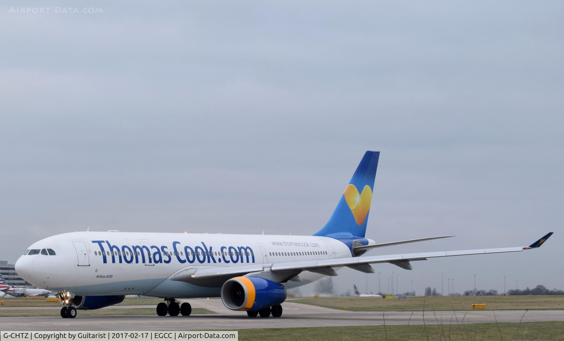 G-CHTZ, 2001 Airbus A330-243 C/N 398, At Manchester