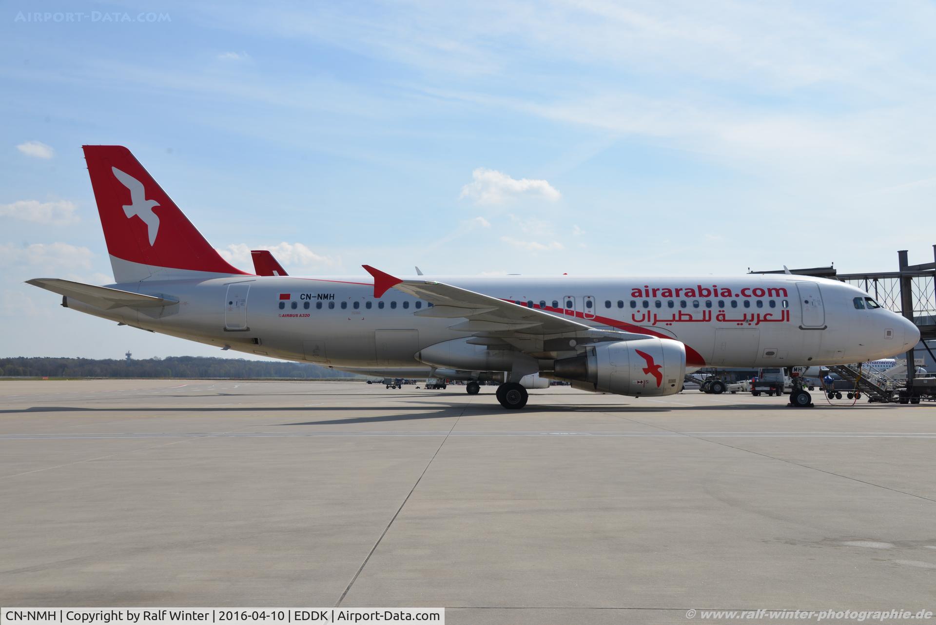 CN-NMH, 2012 Airbus A320-214 C/N 5143, Airbus A320-214 - 3O MAC Air Arabia Maroc - 5143 - CN-NMH - 10.04.2016 - CGN
