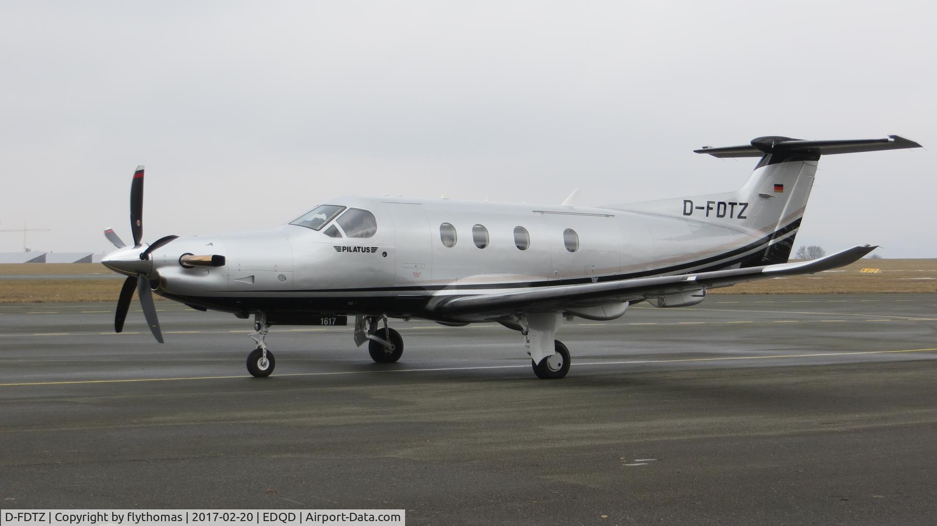 D-FDTZ, 2017 Pilatus PC-12/47E C/N 1617, D-FDTZ Bayreuth Airport